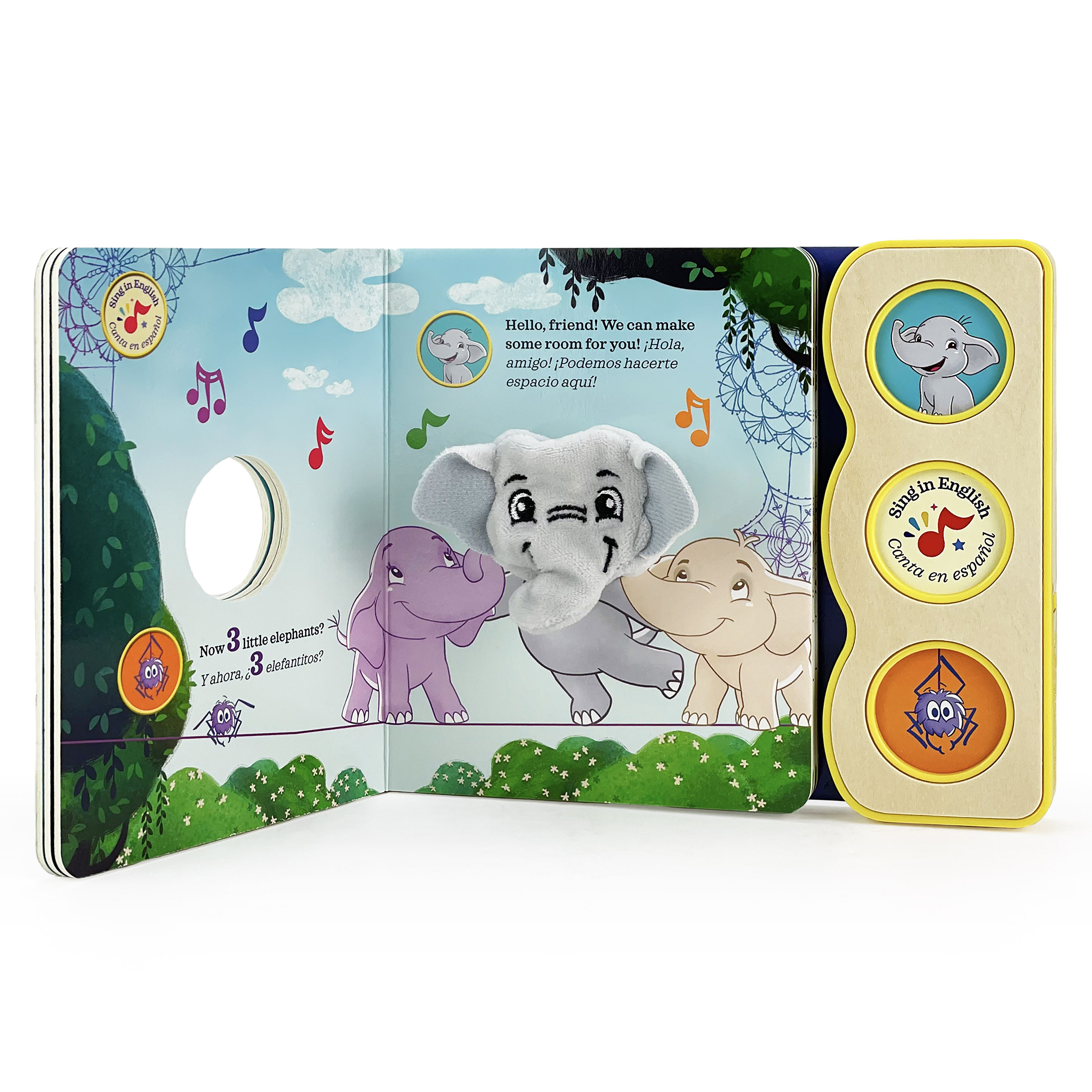Canticos Elefantitos / Little Elephants (Bilingual)