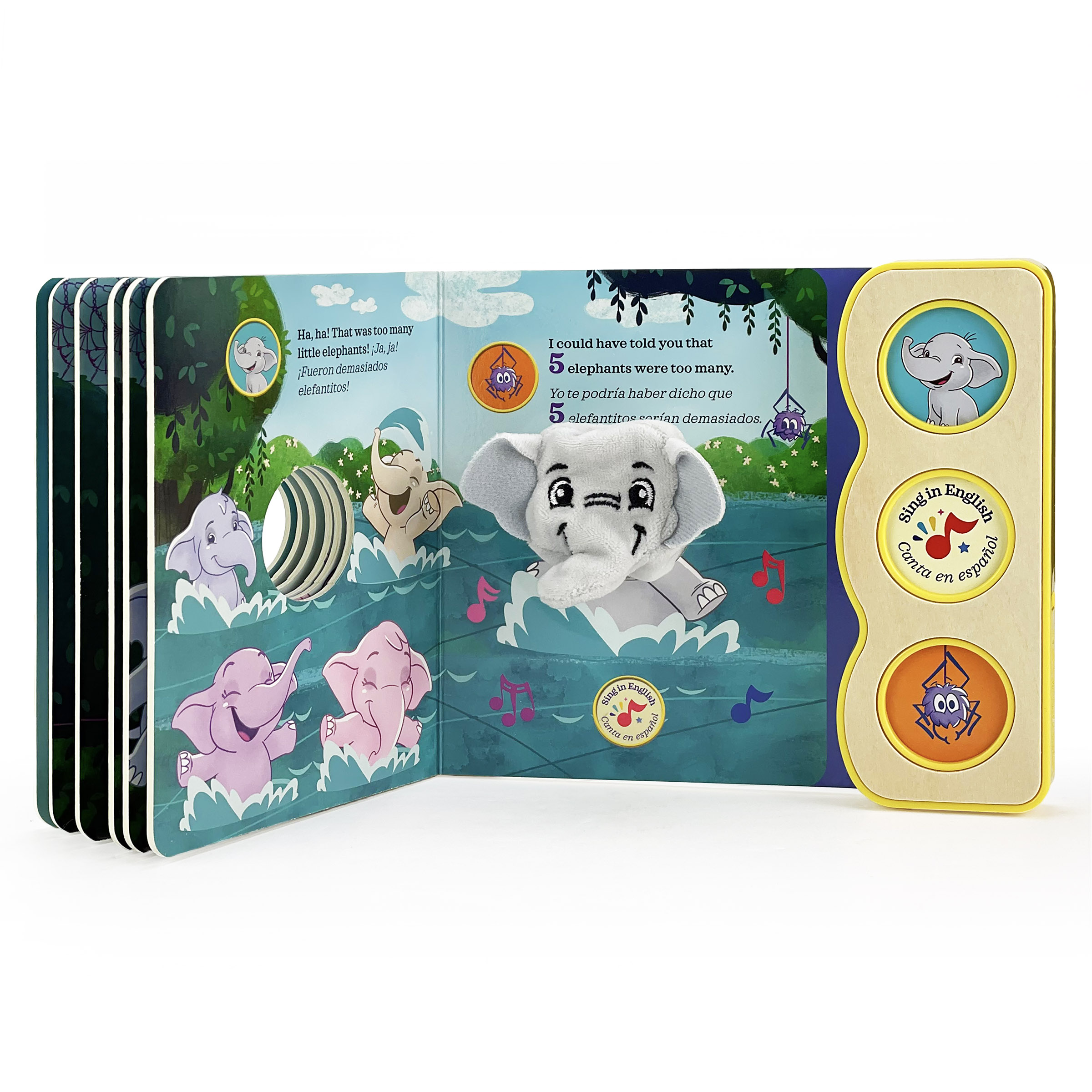 Canticos Elefantitos / Little Elephants (Bilingual)