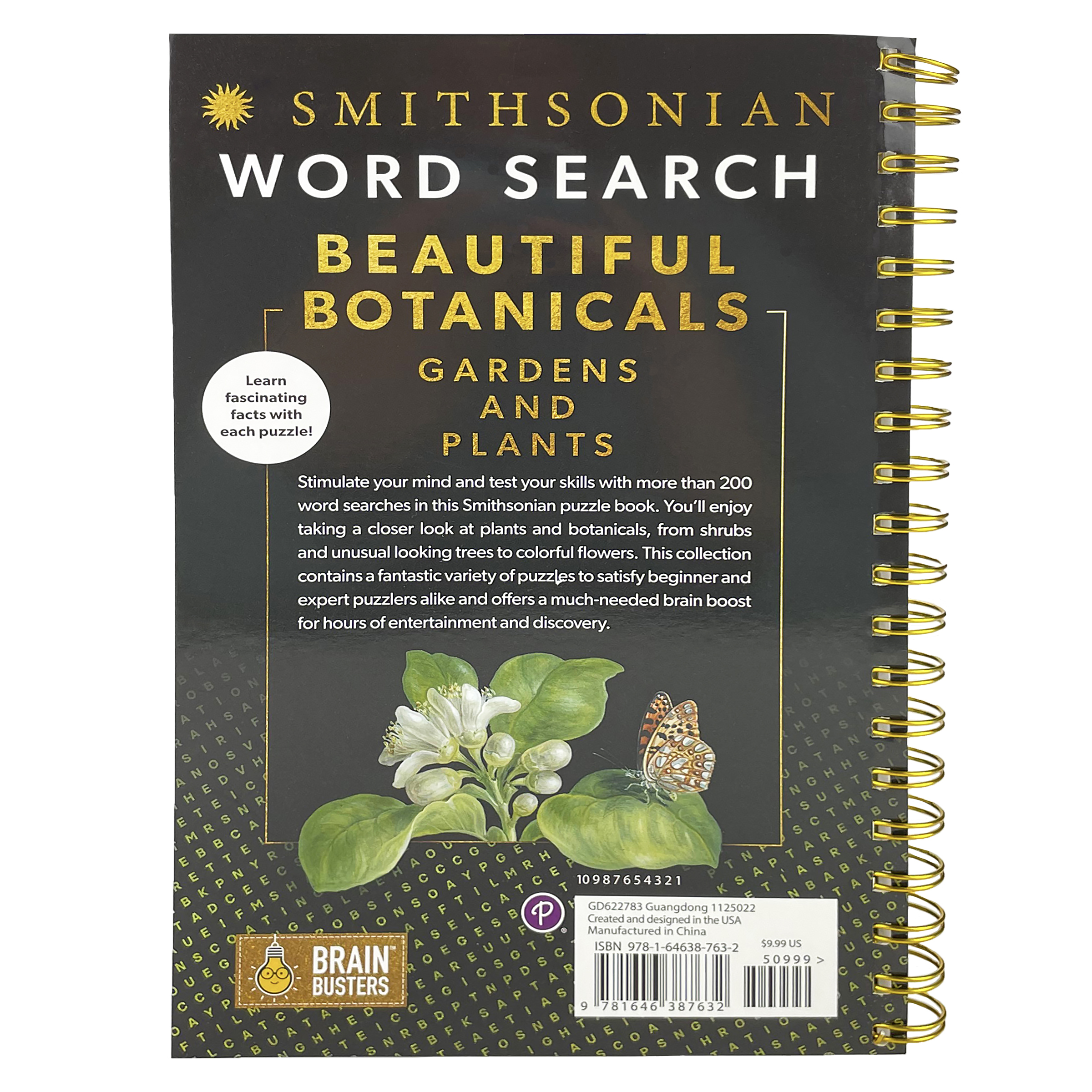Smithsonian Word Search Beautiful Botanicals Gardens and Plants