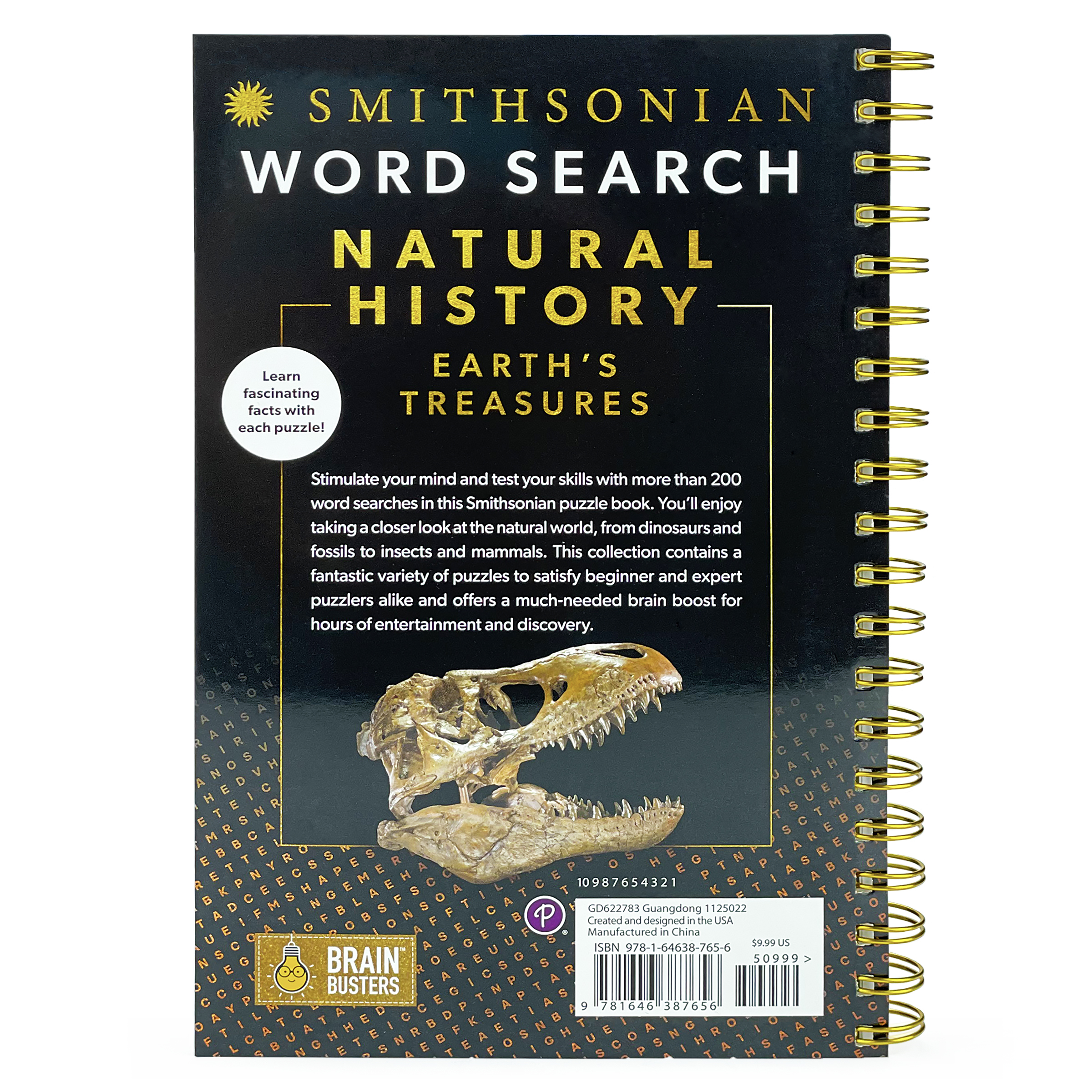 Smithsonian Word Search Natural History: Earth's Treasures