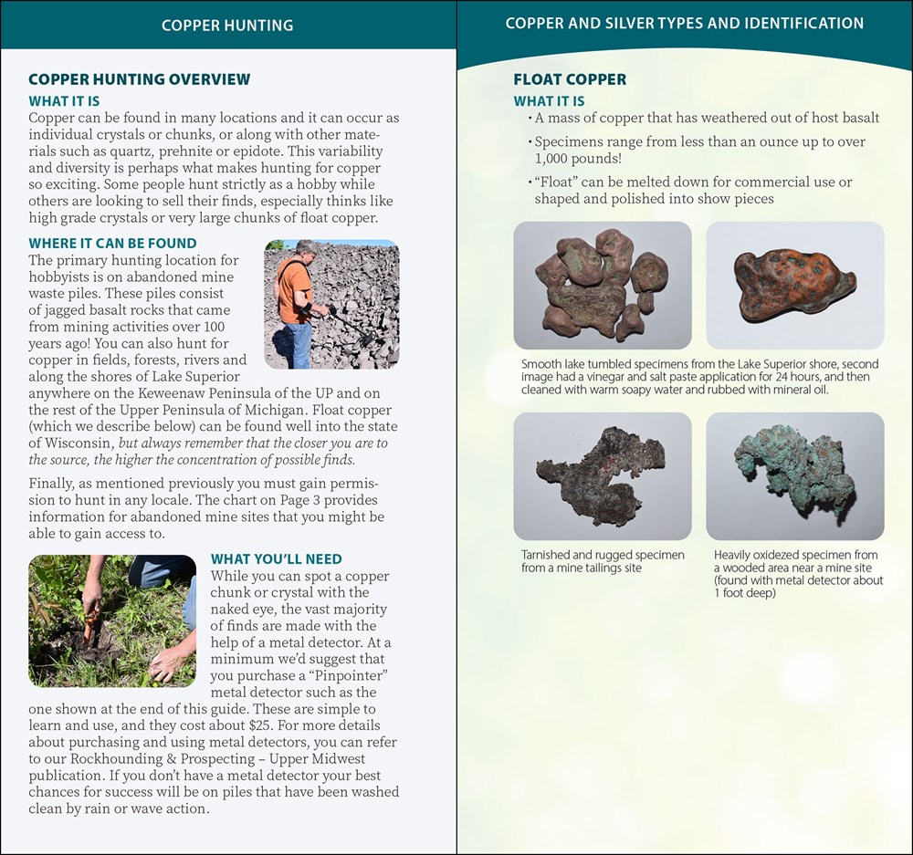 Michigan's Copper Country Rocks & Minerals
