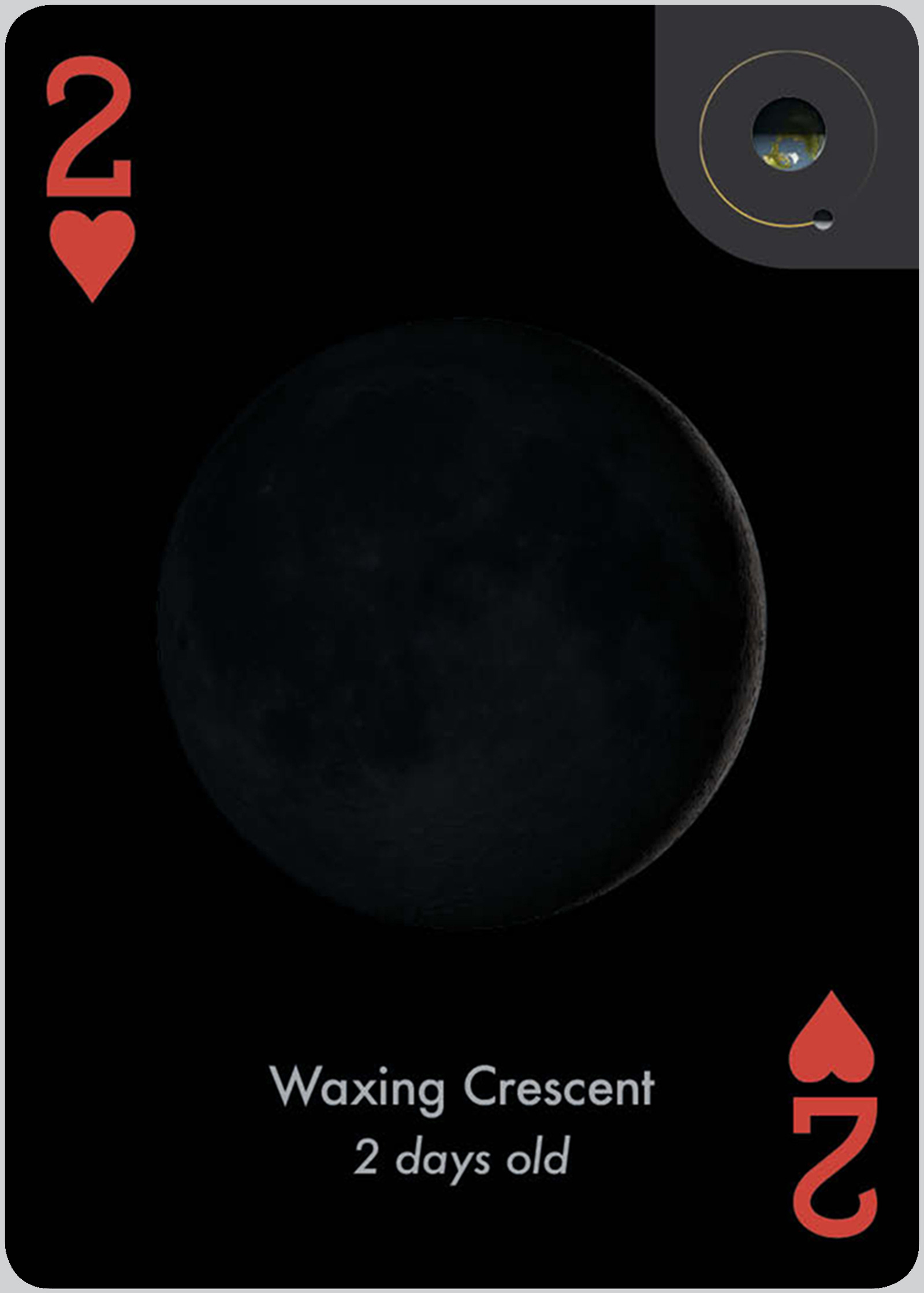 Moon Playing Cards