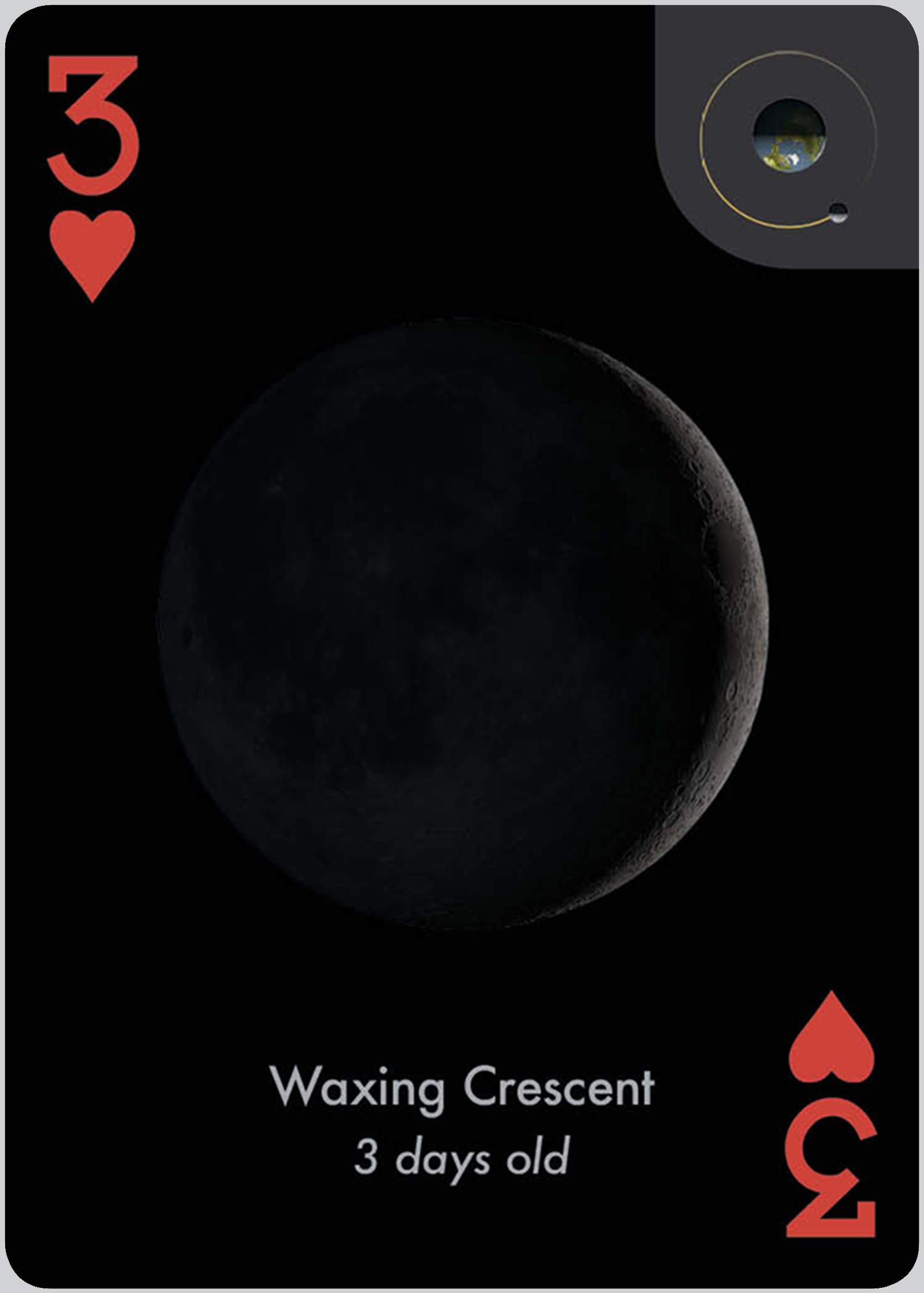 Moon Playing Cards
