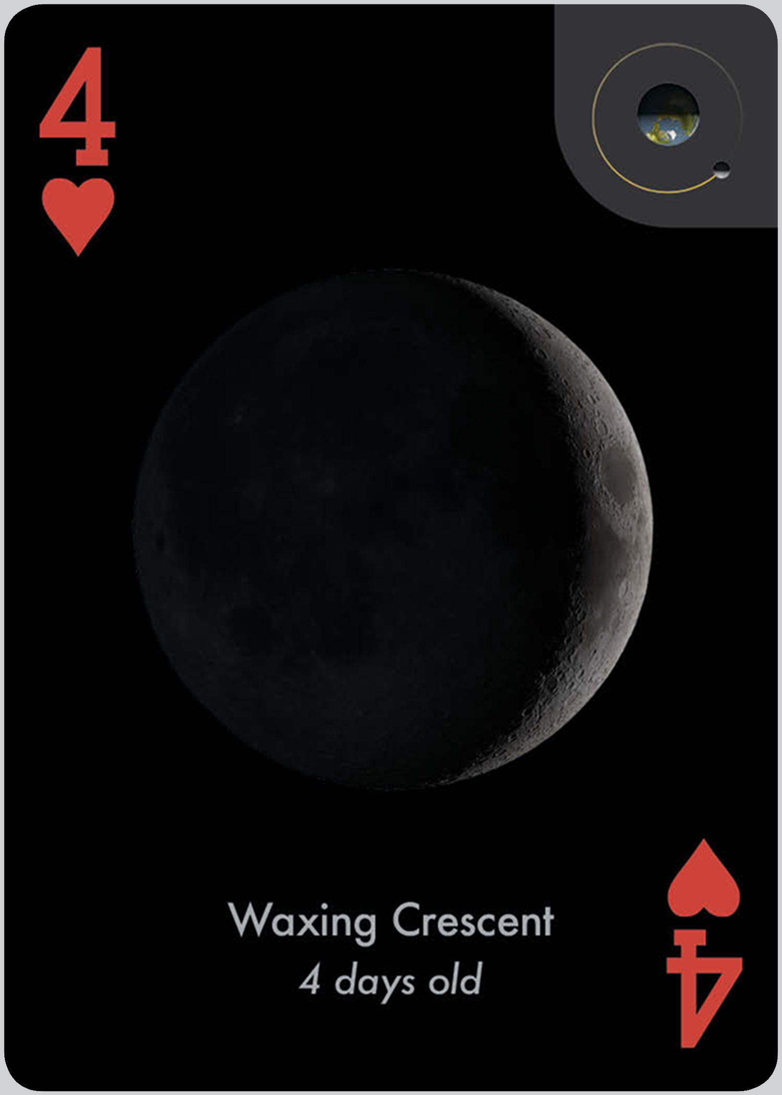 Moon Playing Cards