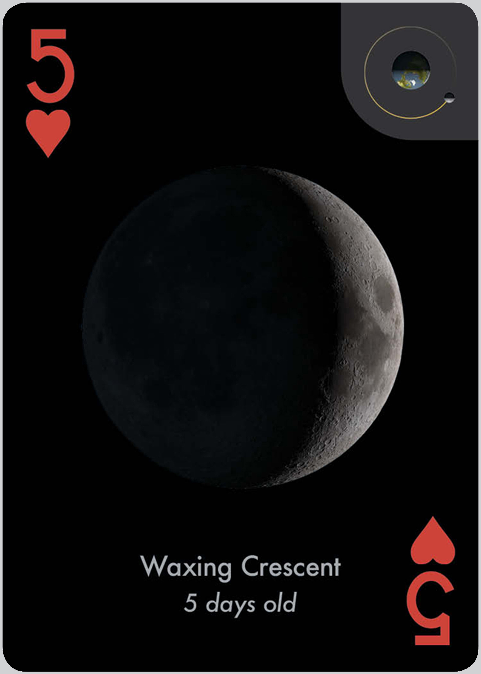 Moon Playing Cards