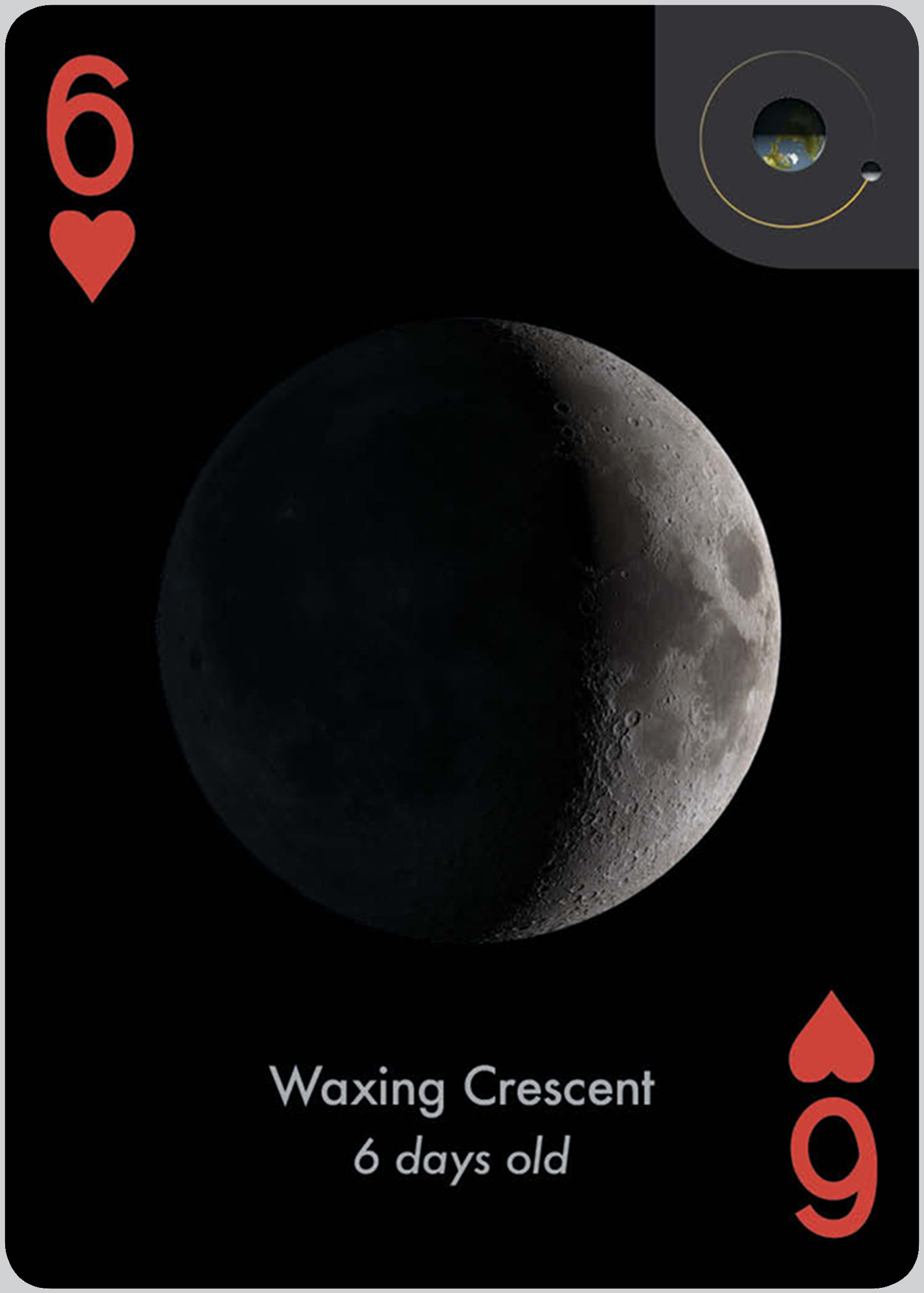 Moon Playing Cards