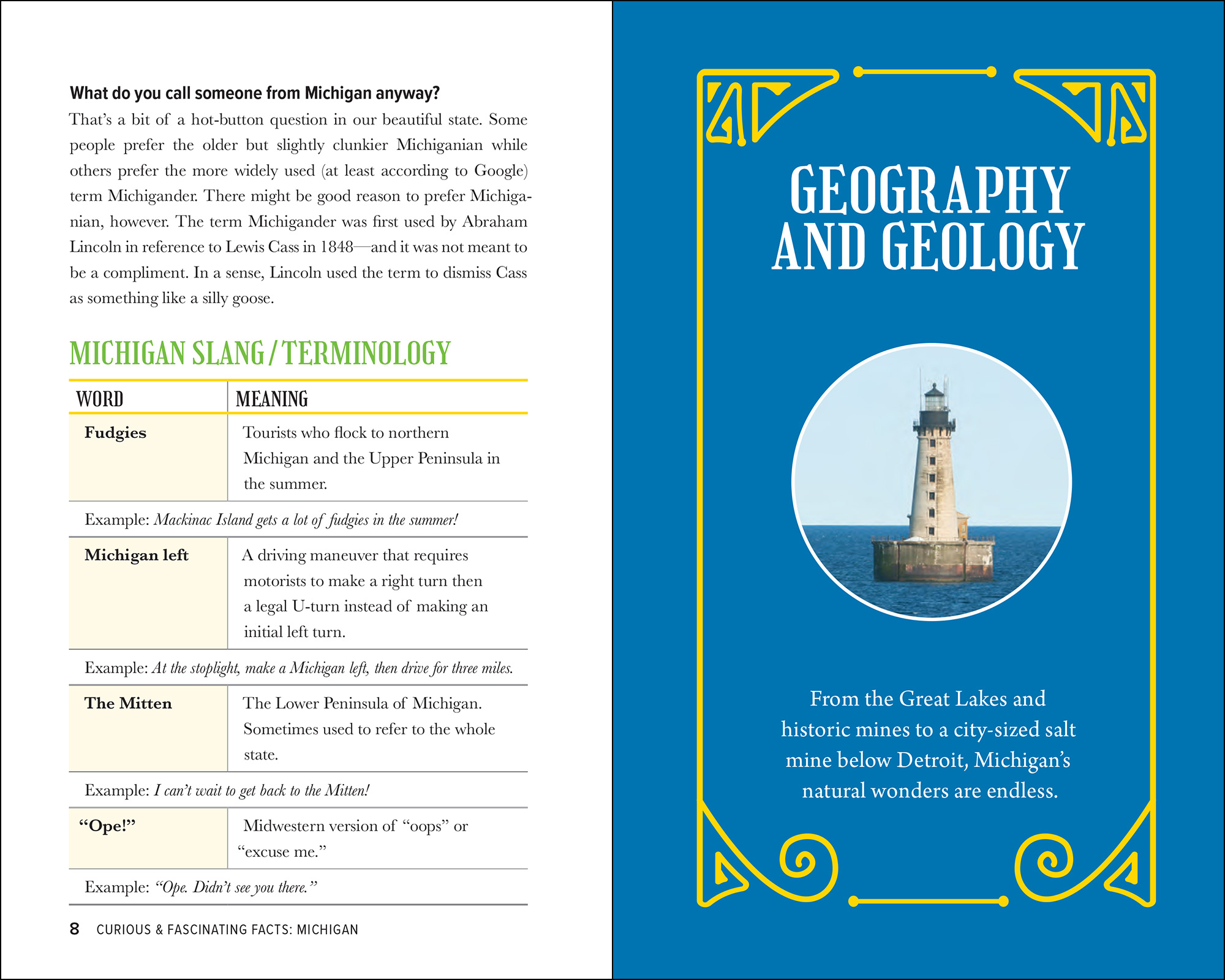 Curious & Fascinating Facts: Michigan