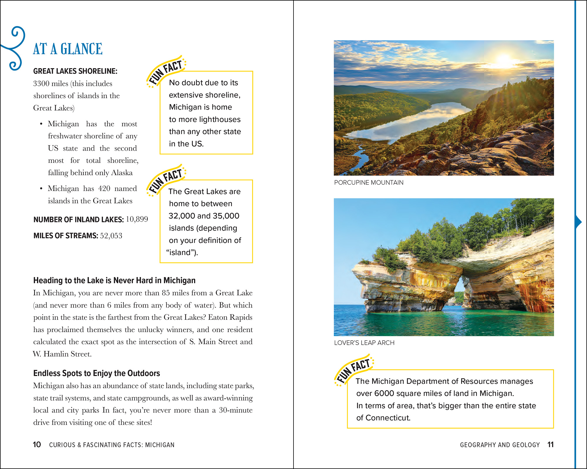 Curious & Fascinating Facts: Michigan