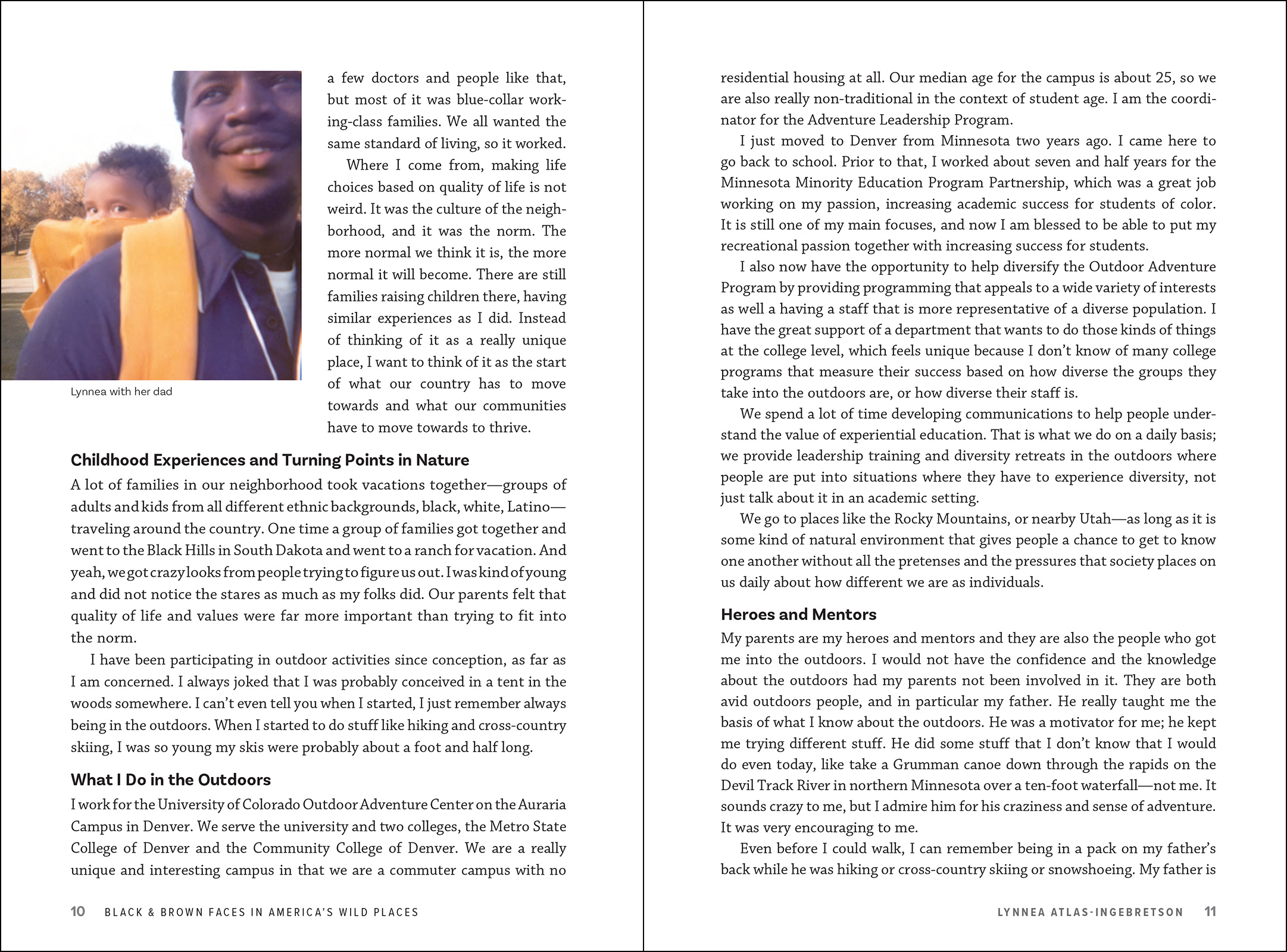 Black & Brown Faces in America's Wild Places (20th Anniversary Edition)