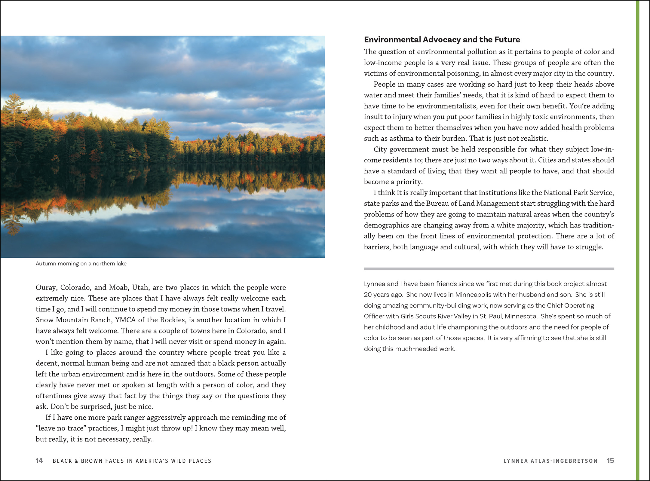 Black & Brown Faces in America's Wild Places (20th Anniversary Edition)