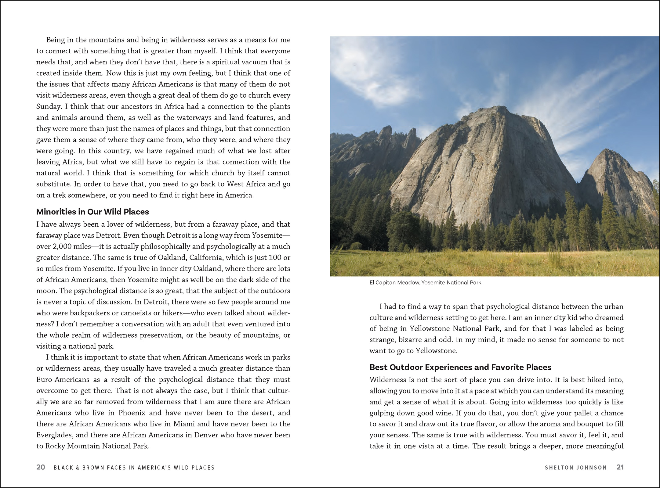 Black & Brown Faces in America's Wild Places (20th Anniversary Edition)