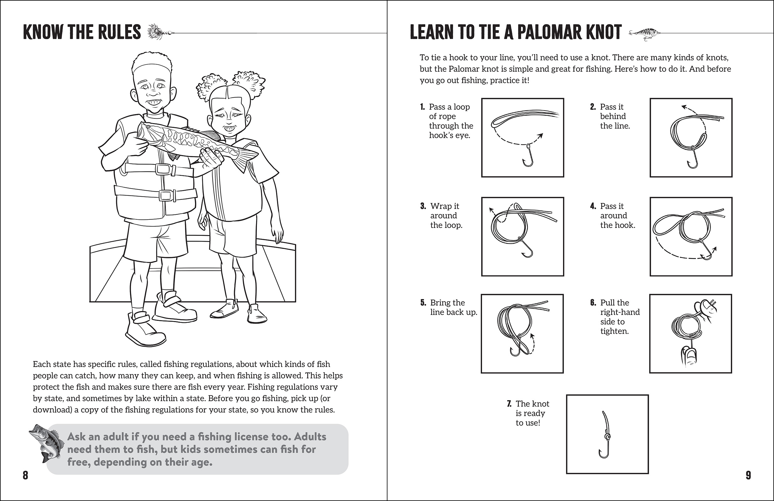 Brian Latimer's Bass Fishing Activity Book