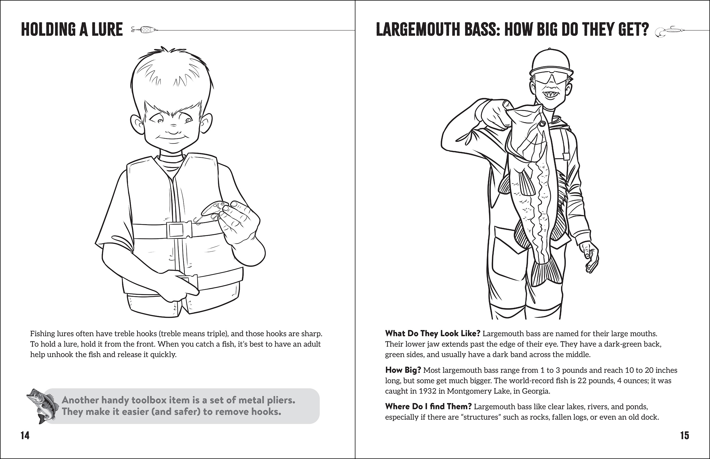 Brian Latimer's Bass Fishing Activity Book