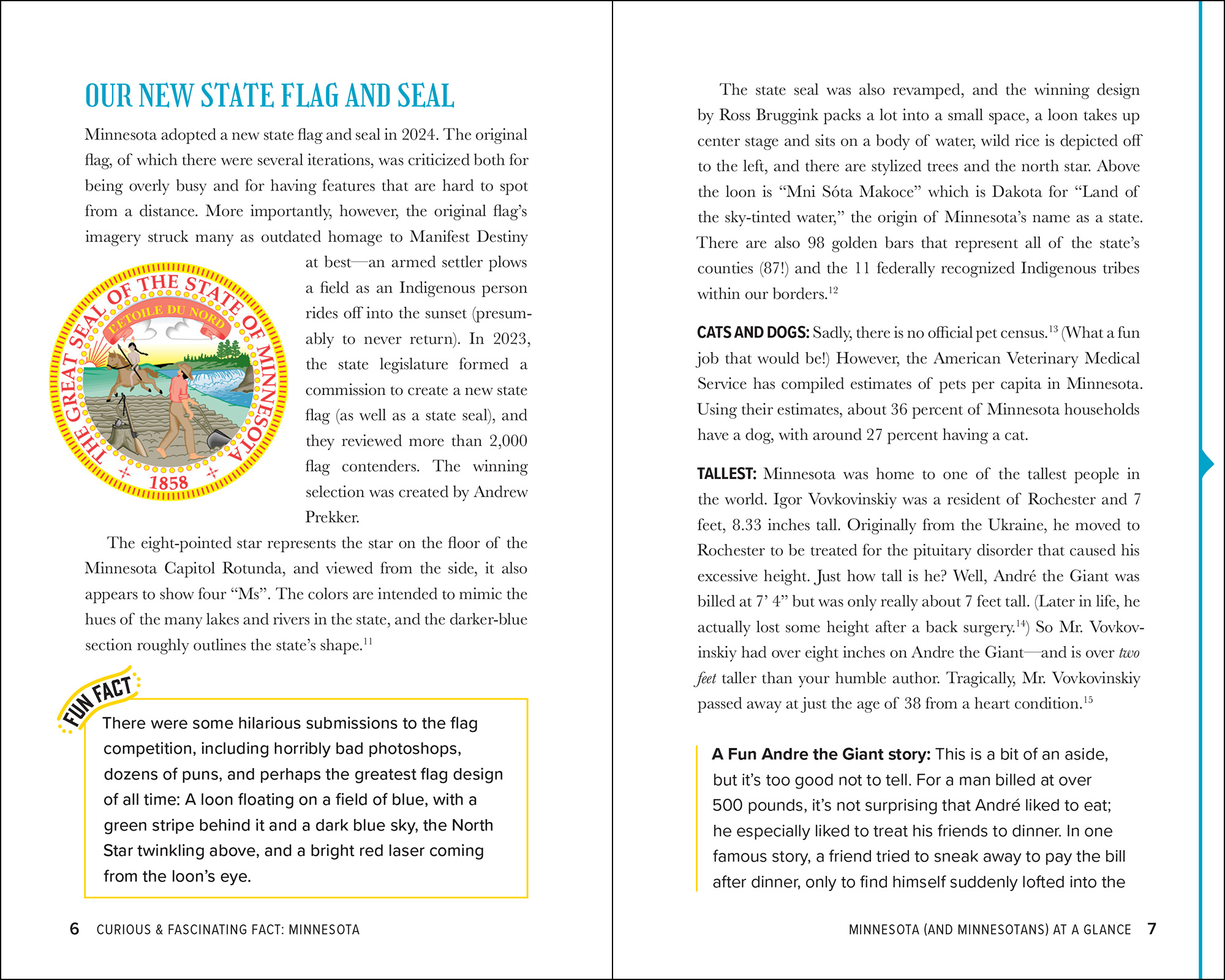 Curious & Fascinating Facts: Minnesota