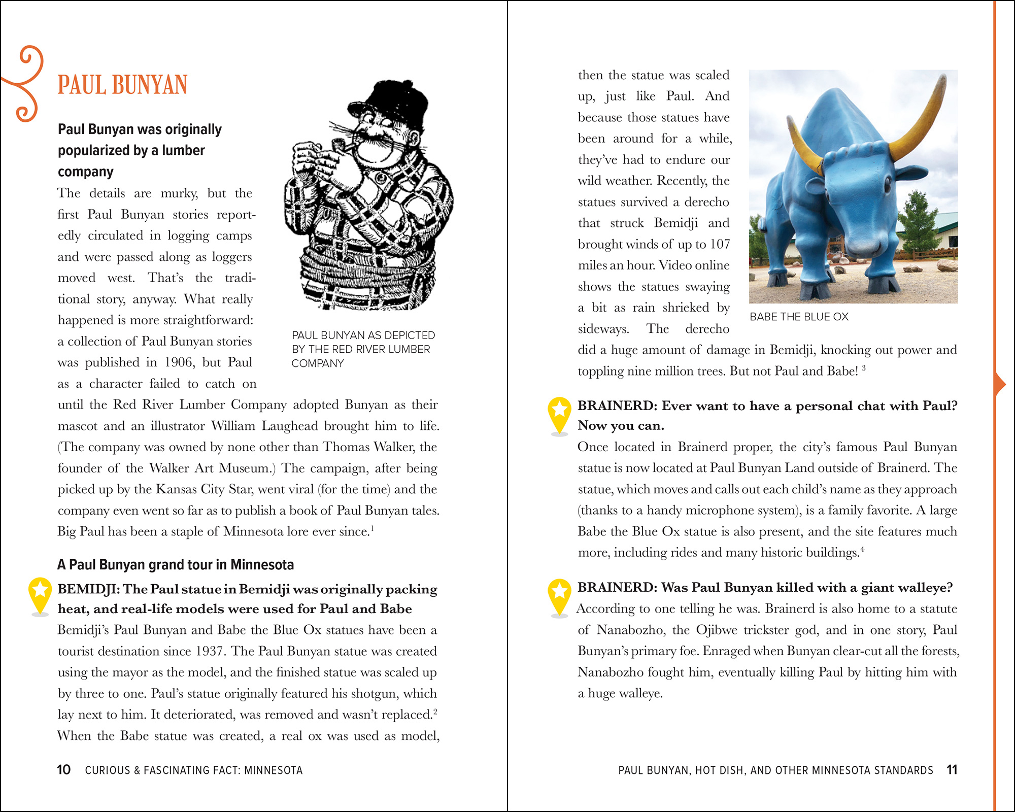 Curious & Fascinating Facts: Minnesota