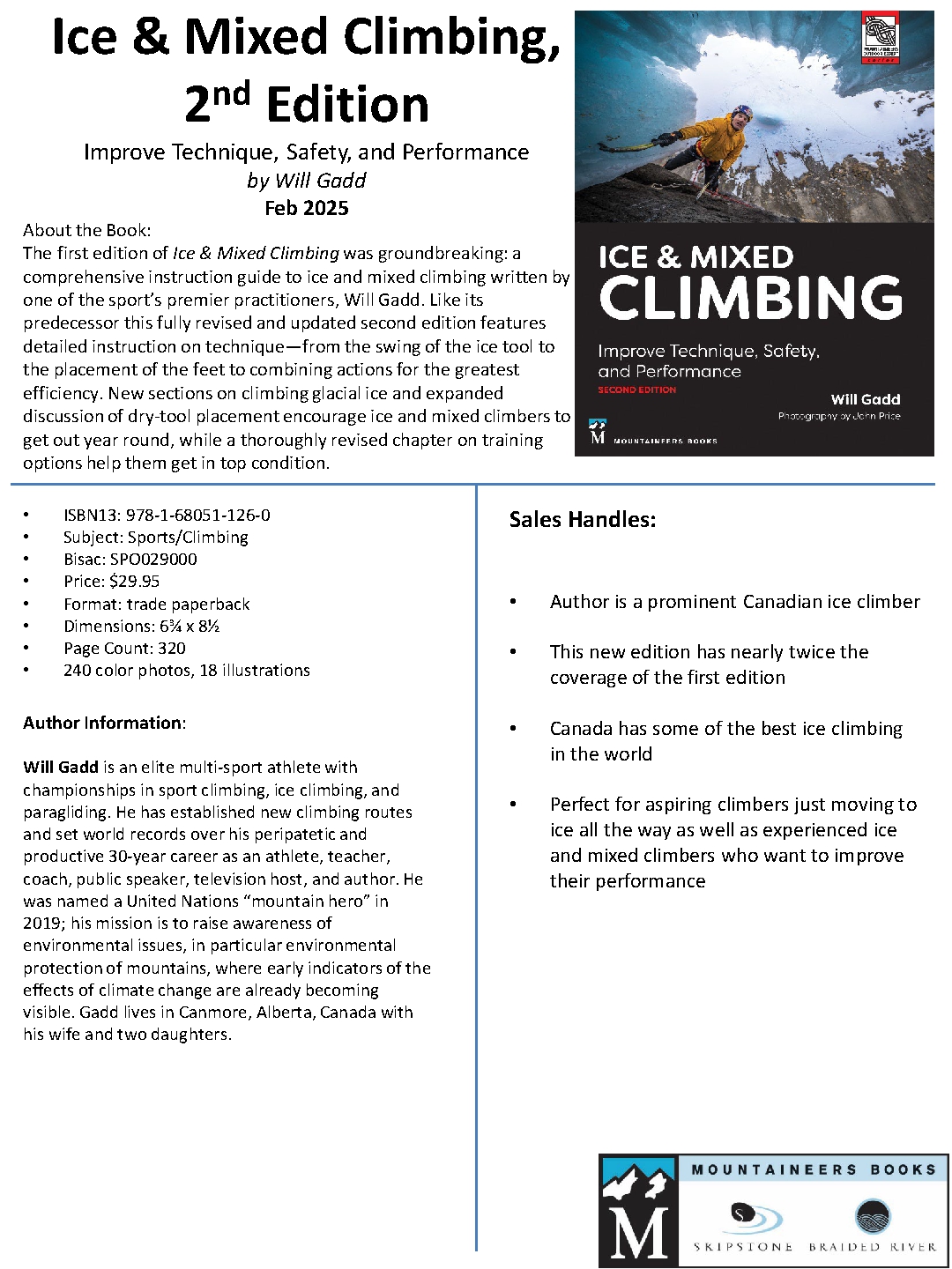 Ice & Mixed Climbing