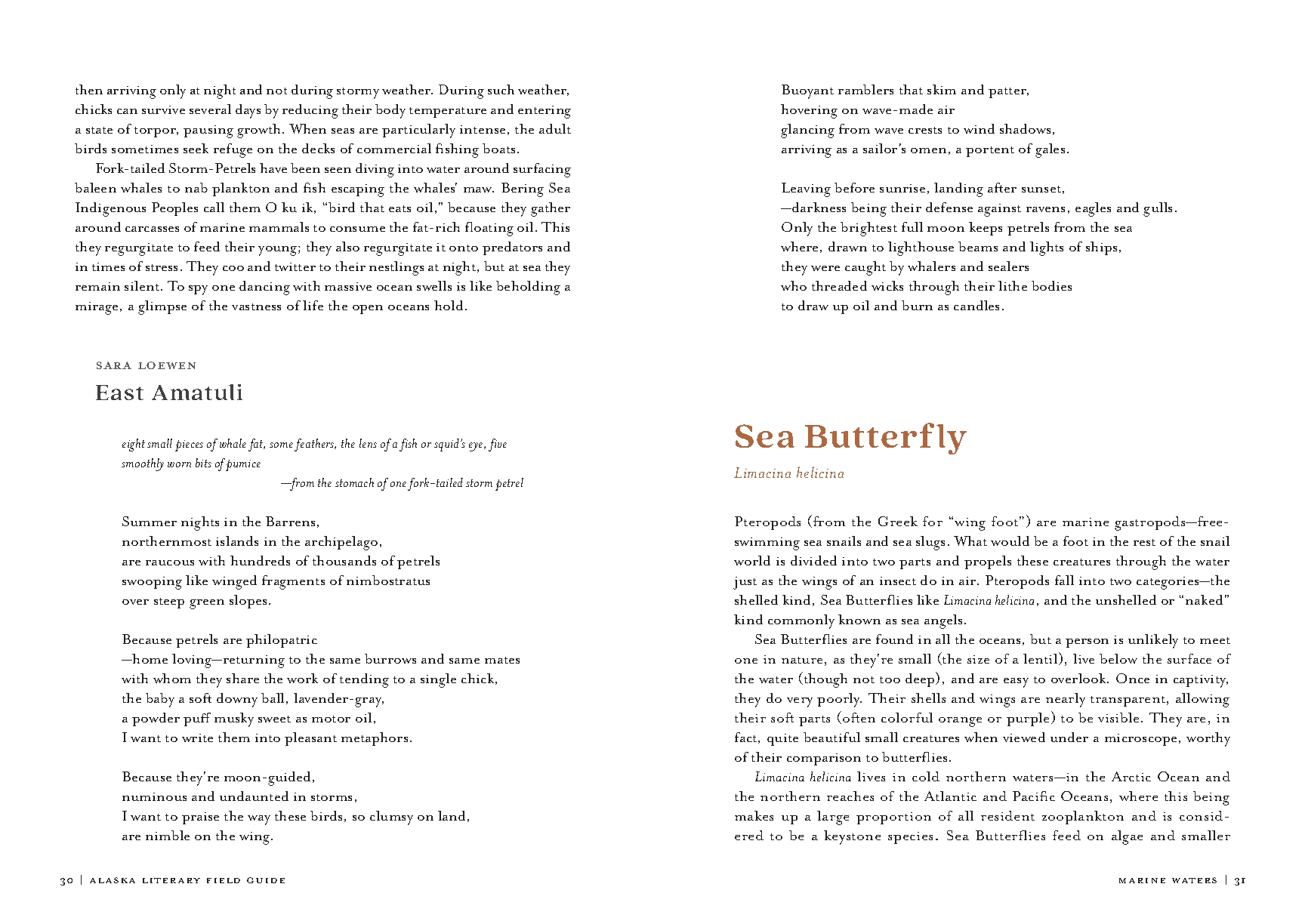 Alaska Literary Field Guide