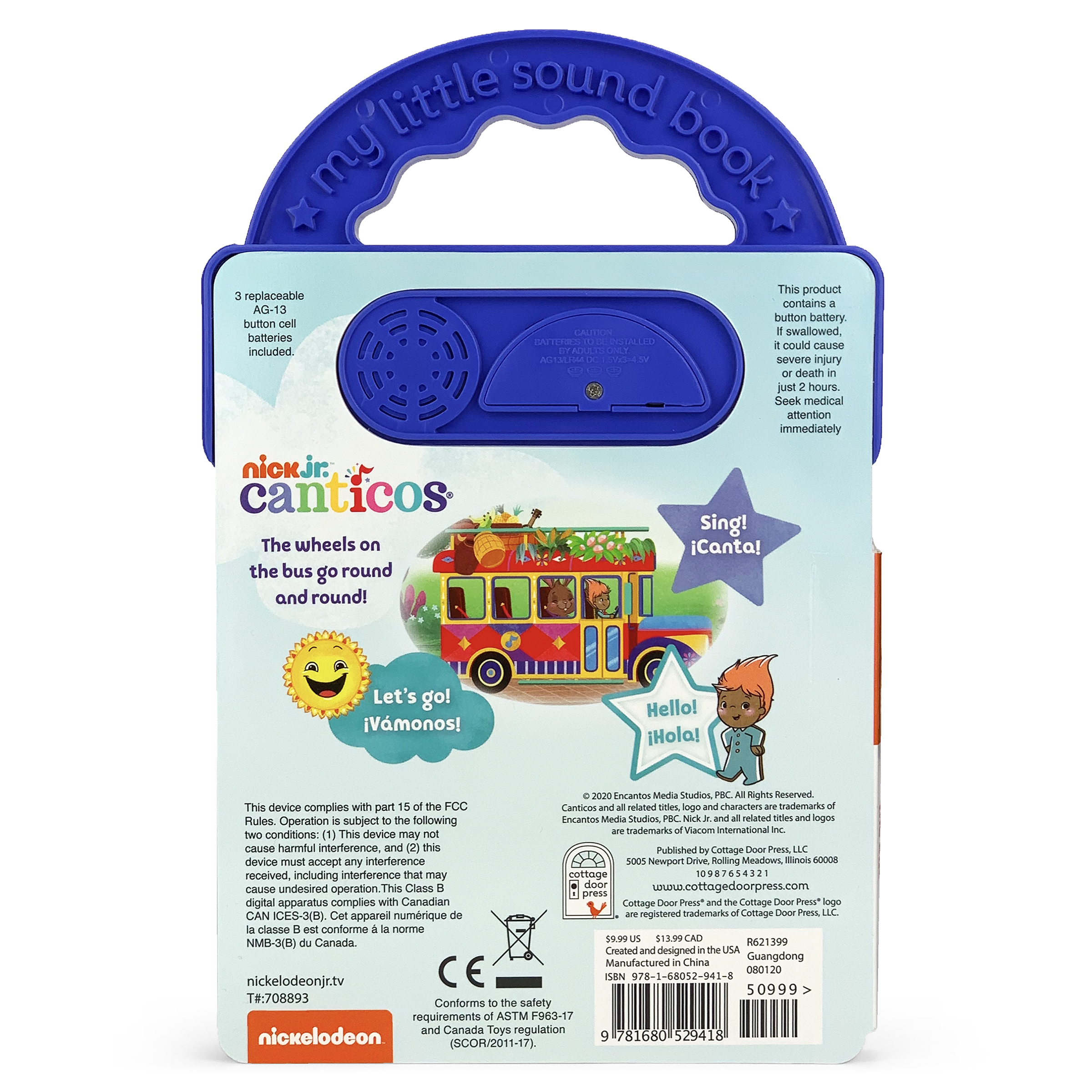 Canticos Las ruedas del bus / Wheels on the Bus (Bilingual)