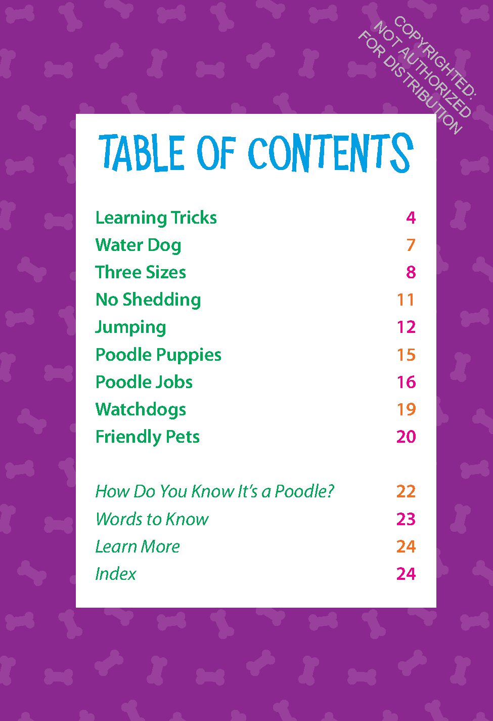 Poodles