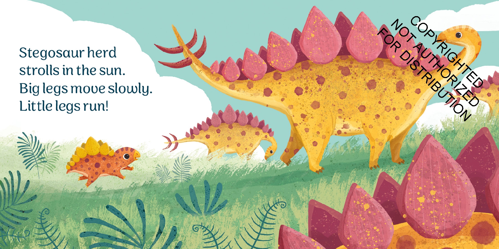 Baby Stegosaurus