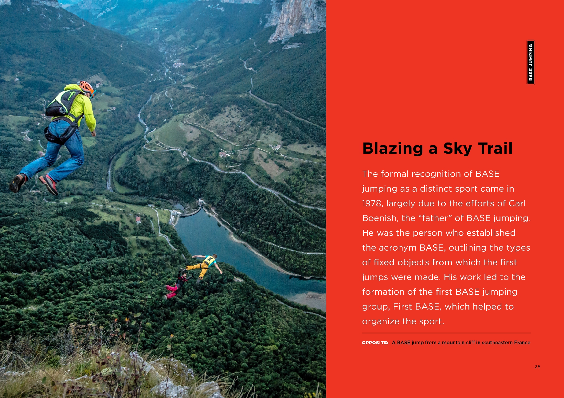 BASE Jumping