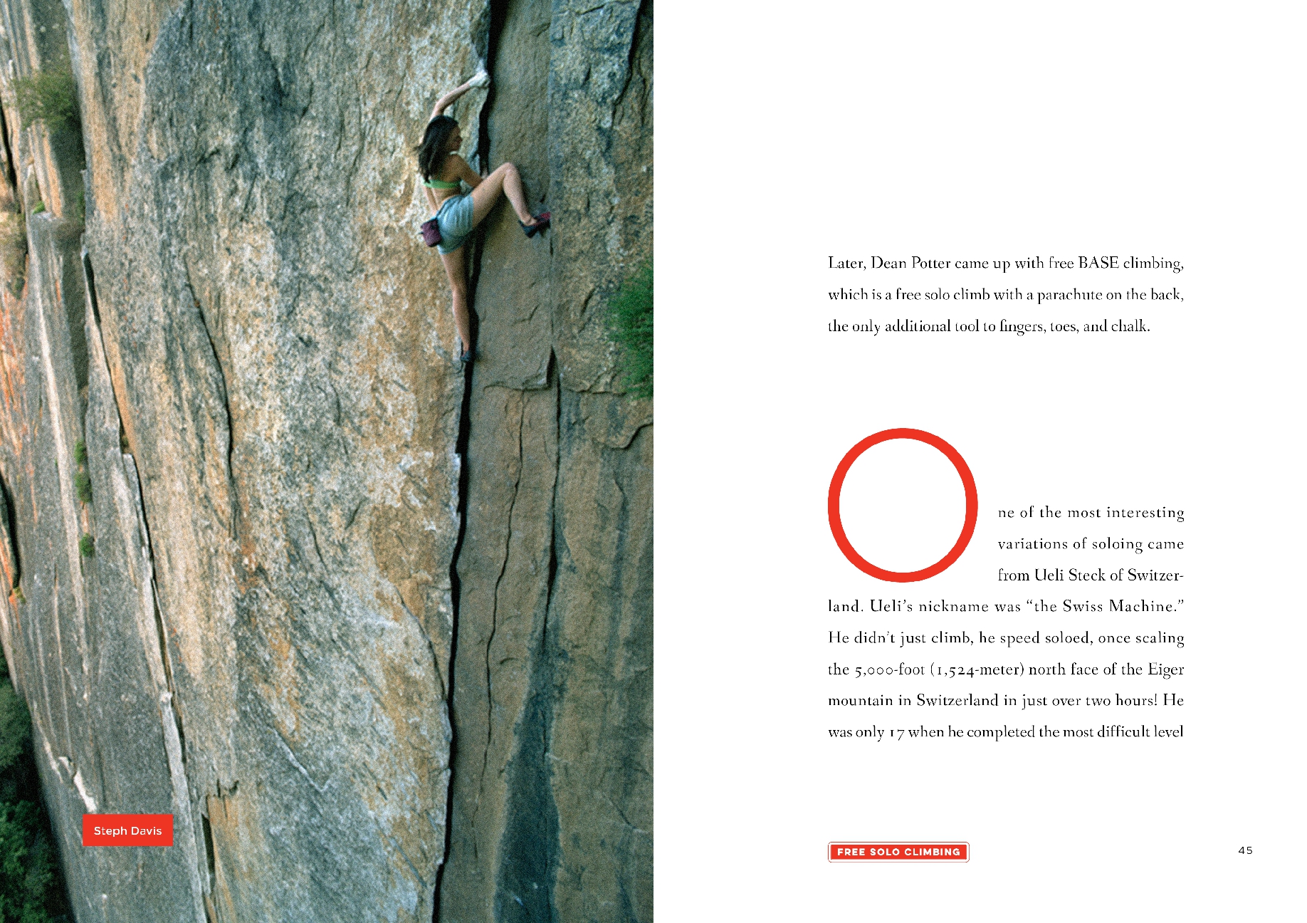 Free Solo Climbing