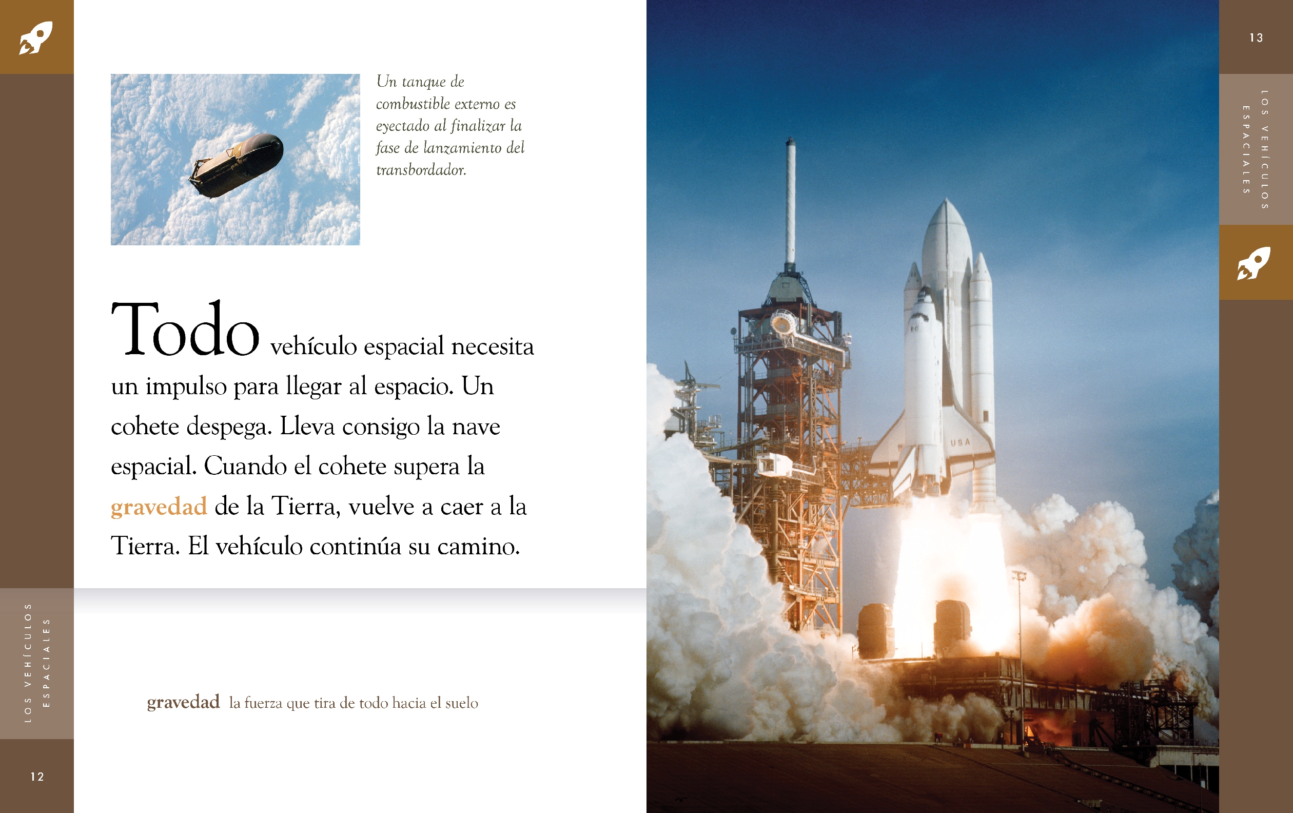 Los vehículos espaciales