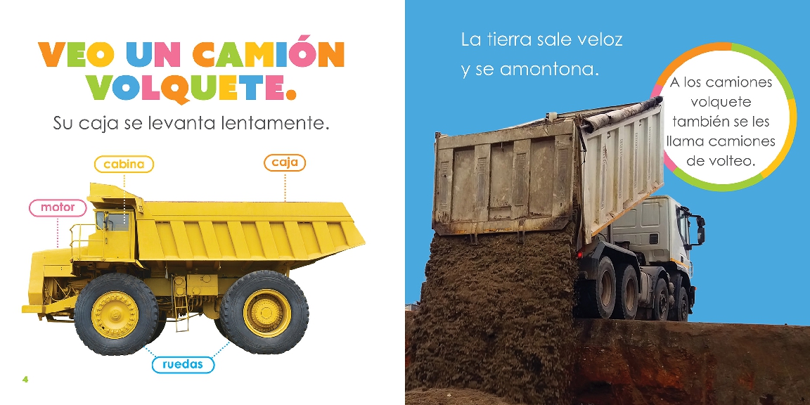 Los camiones volquete