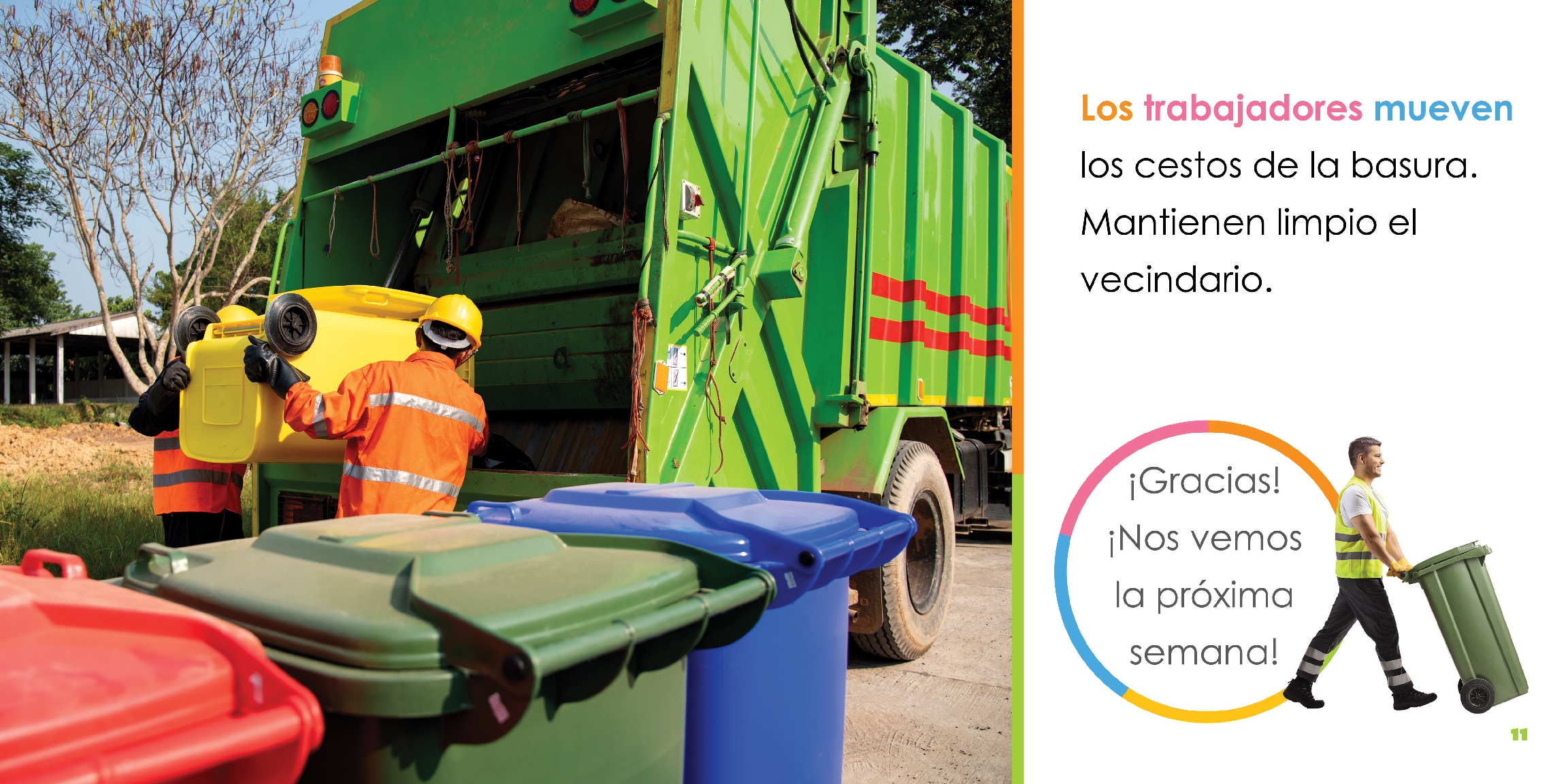 Los camiones de basura