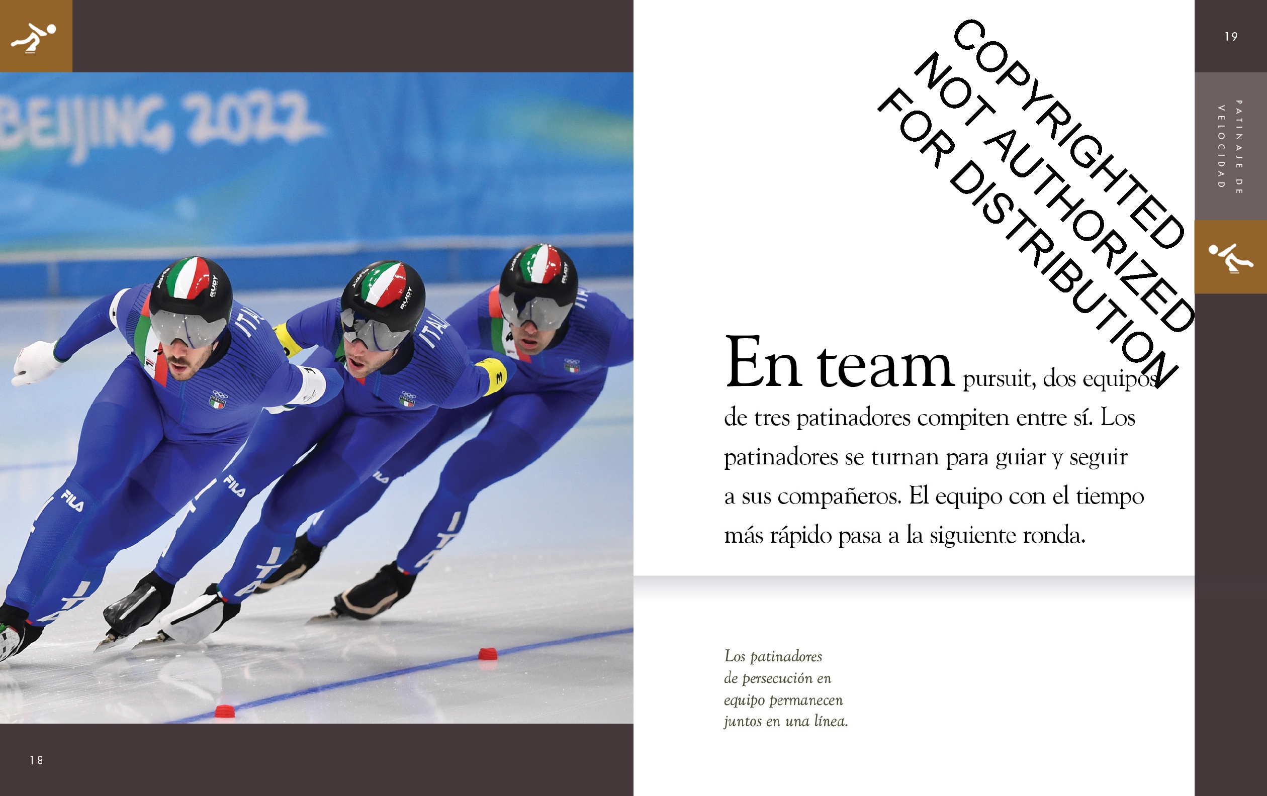 Patinaje de velocidad sobre hielo