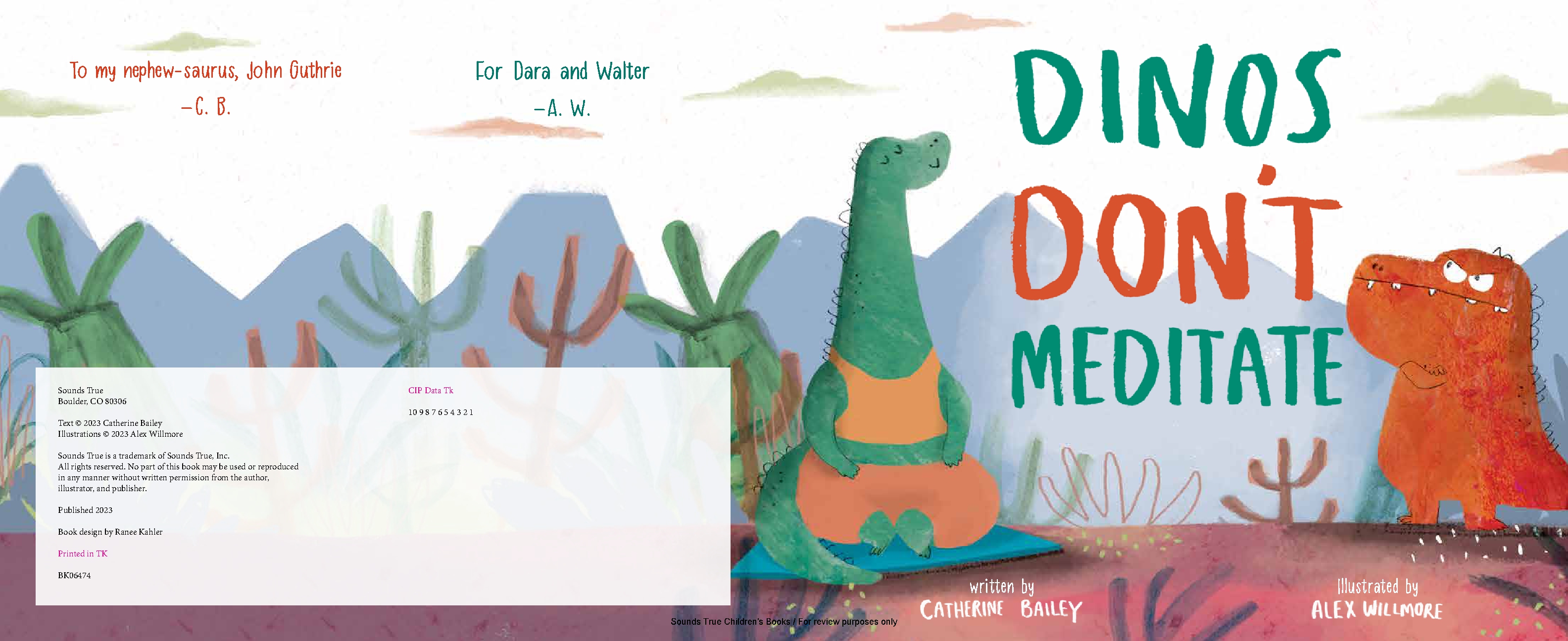 Dinos Don't Meditate