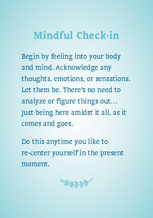 A Mindfulness-Based Stress Reduction Card Deck