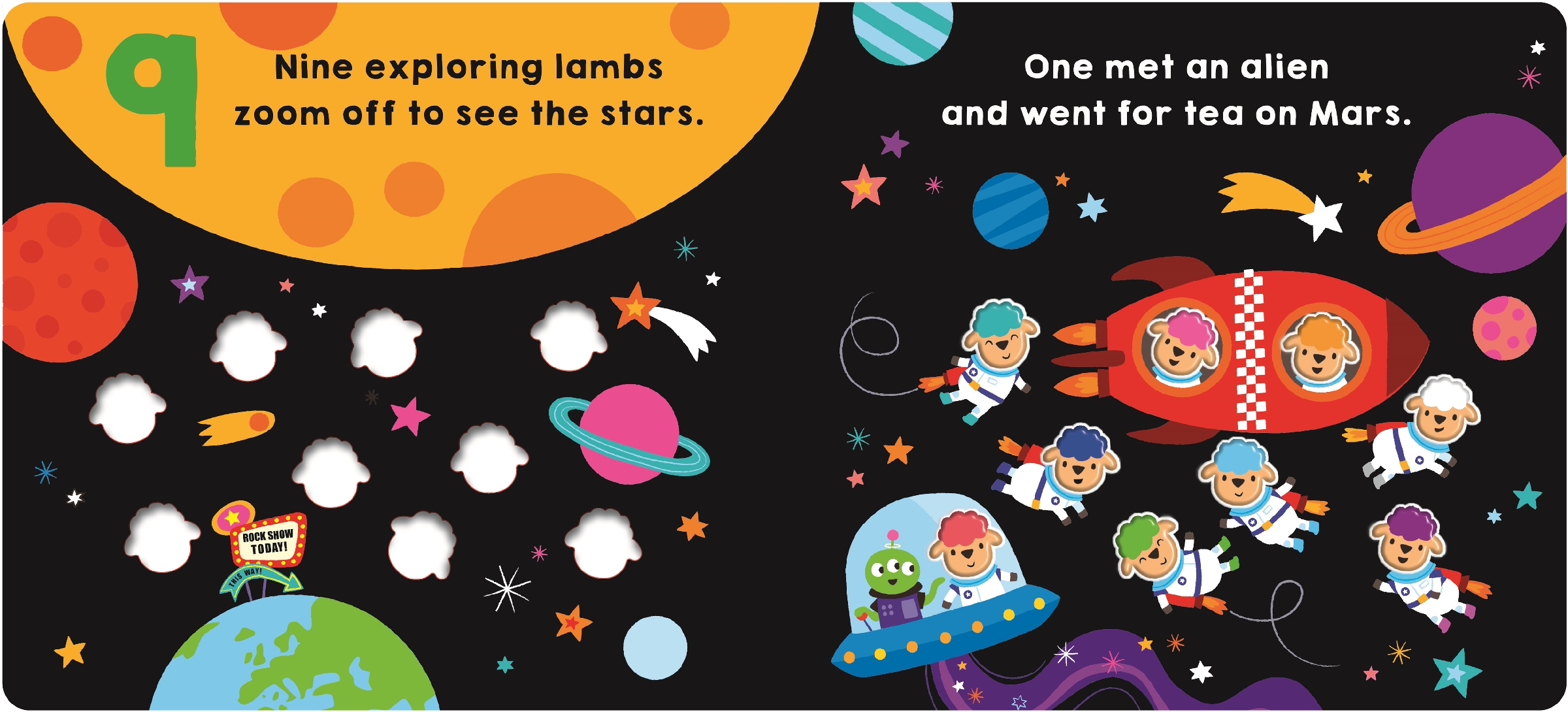 Ten Little Lambs (Little Squishies)