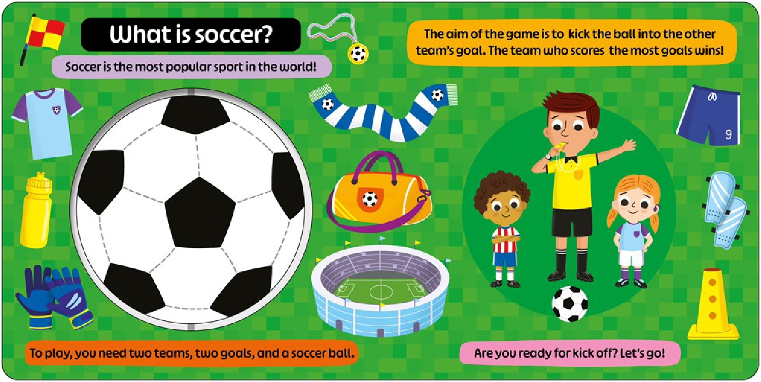 My First Soccer Book (Super Spinners)