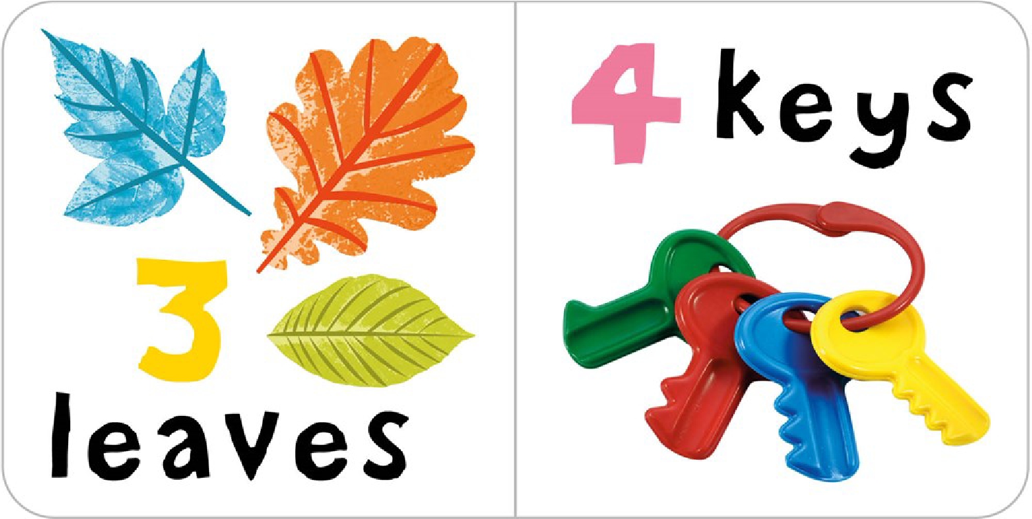 See, Touch, Feel Words, Numbers, Colors (Chunky Set)