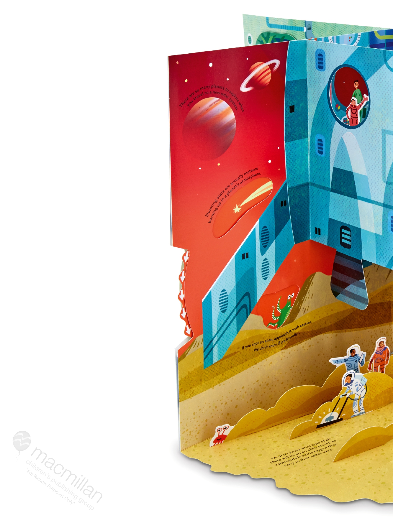 Pop-Up and Play Spaceship