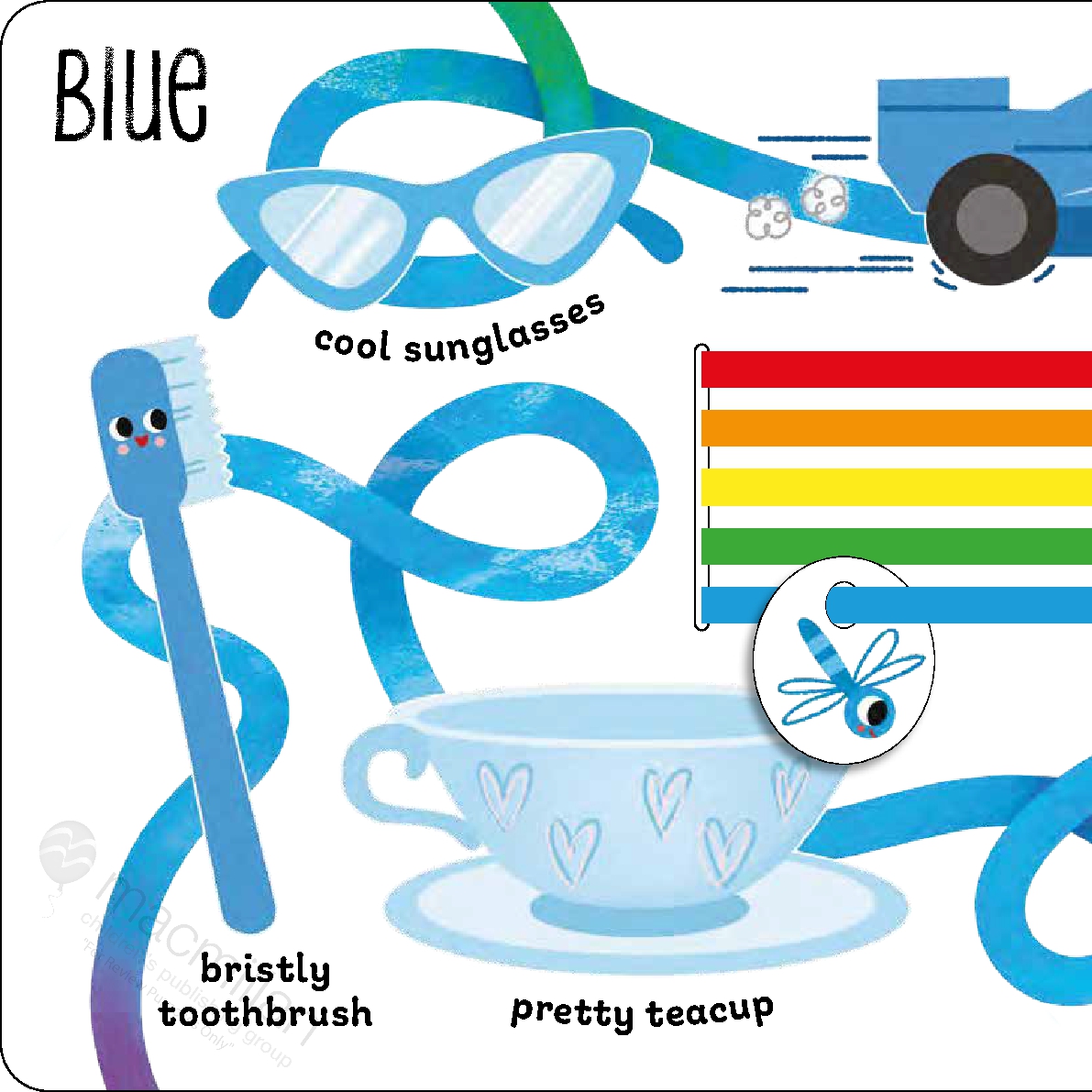 Rainbow Ribbons: Colors