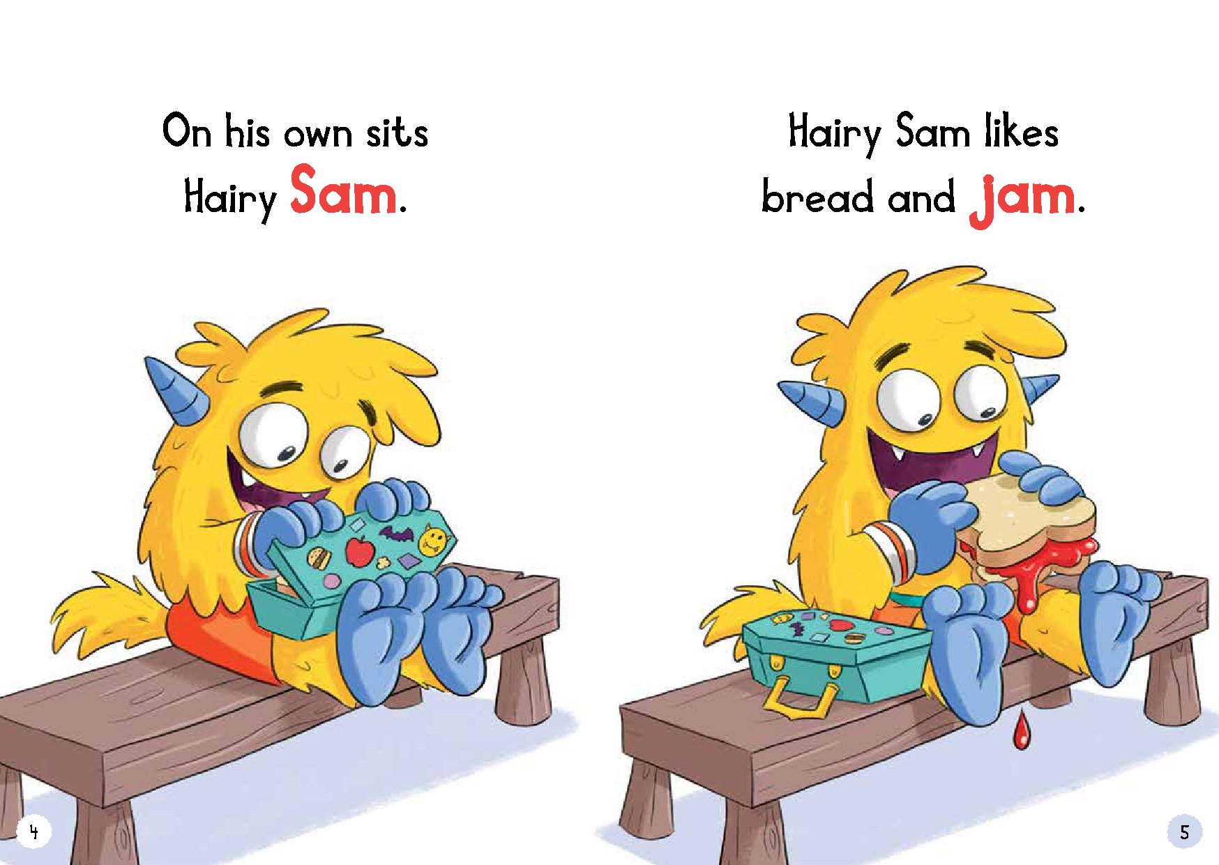 Hairy Sam Loves Bread and Jam