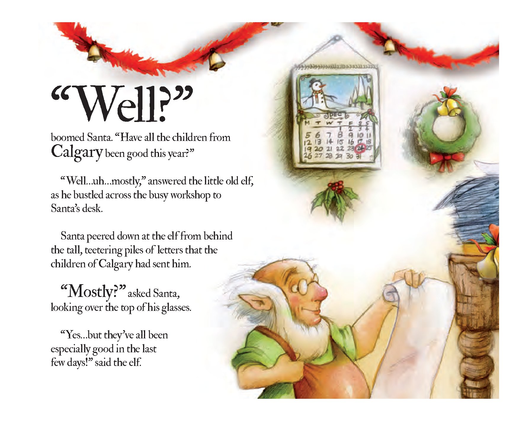 Santa Is Coming to Calgary