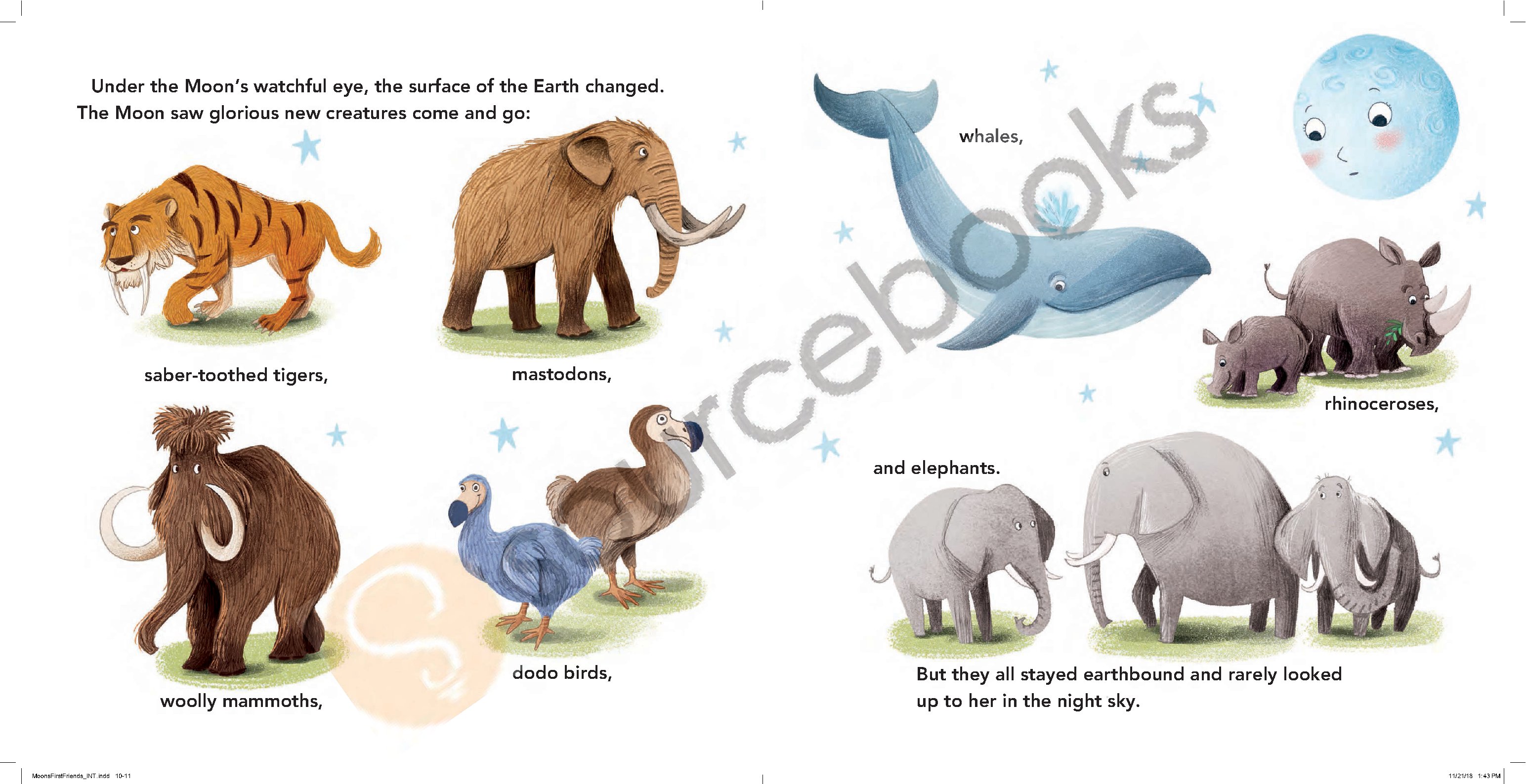 Moon's First Friends