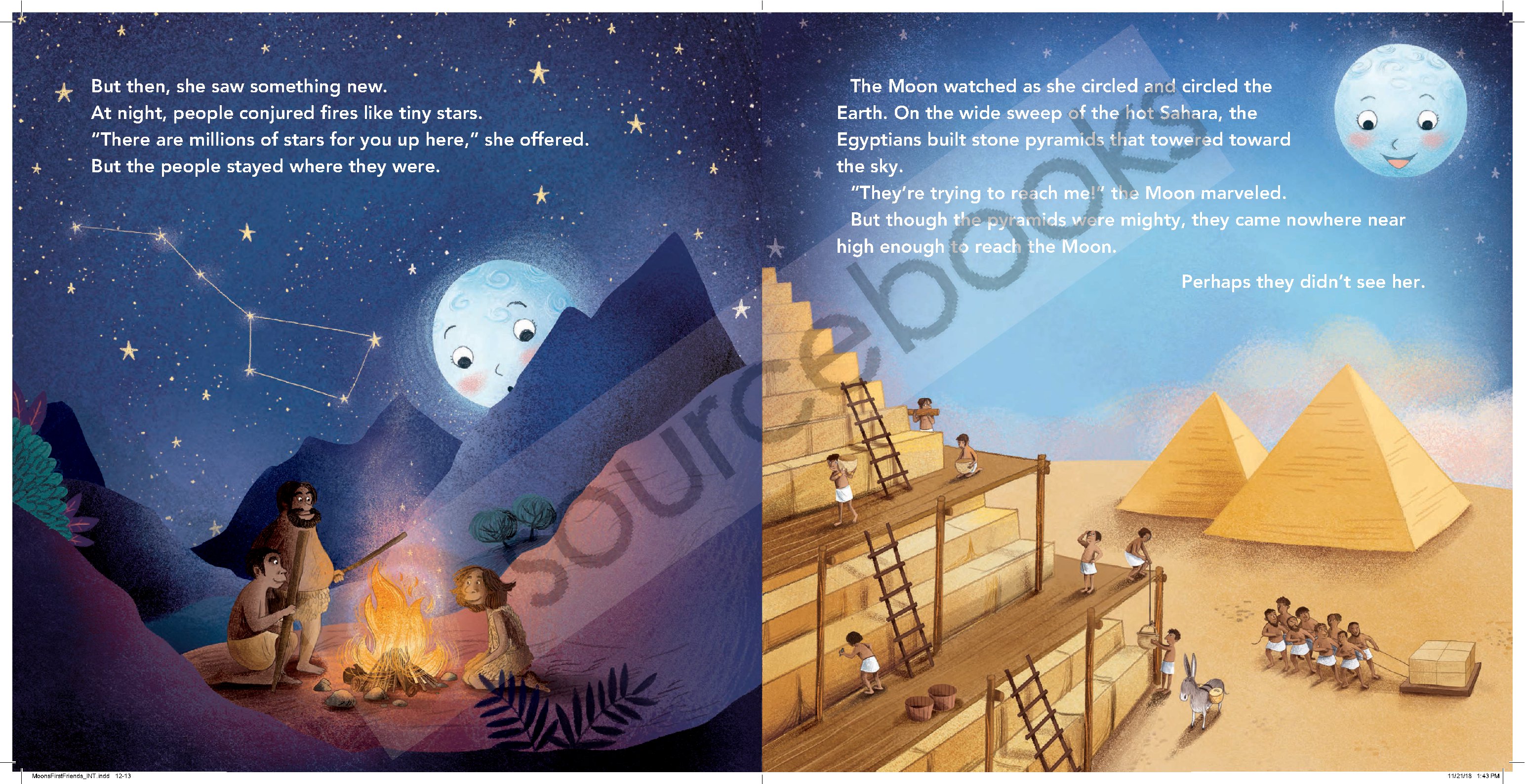 Moon's First Friends