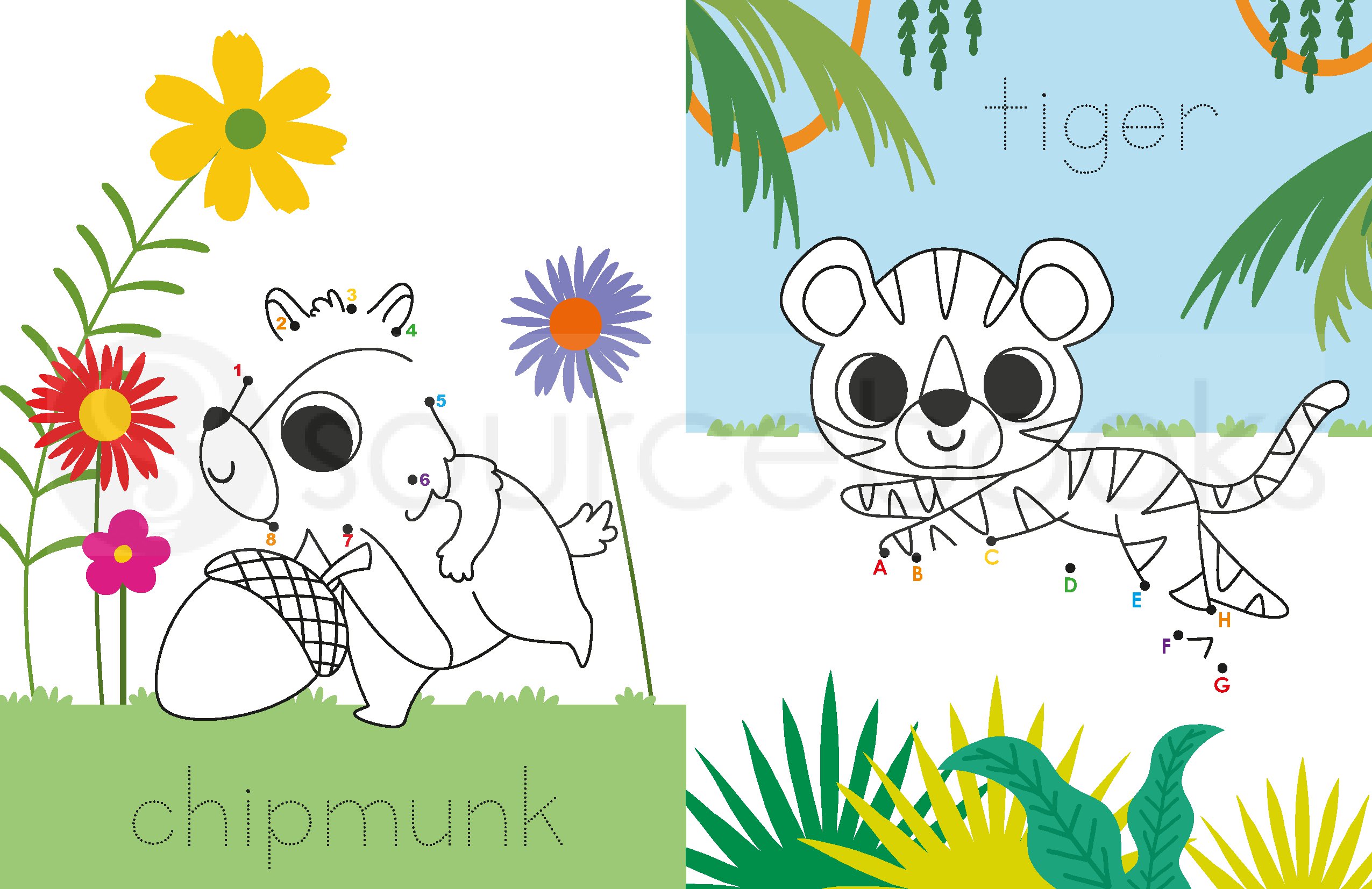 My First Dot To Dot Activity Book: Baby Animals