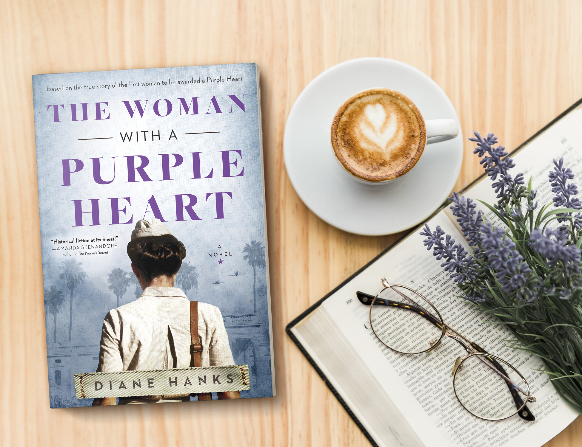The Woman with a Purple Heart