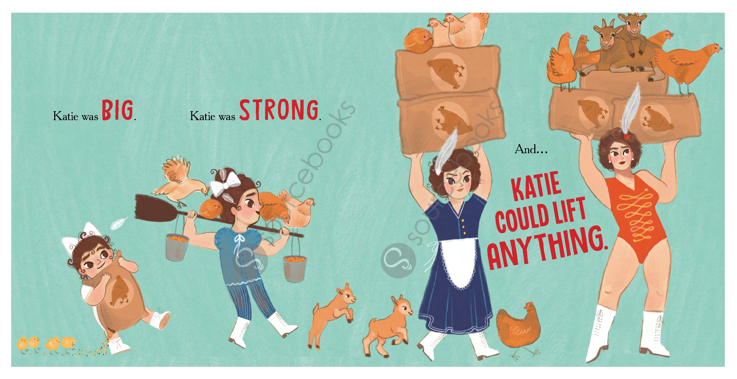Katie, Big and Strong