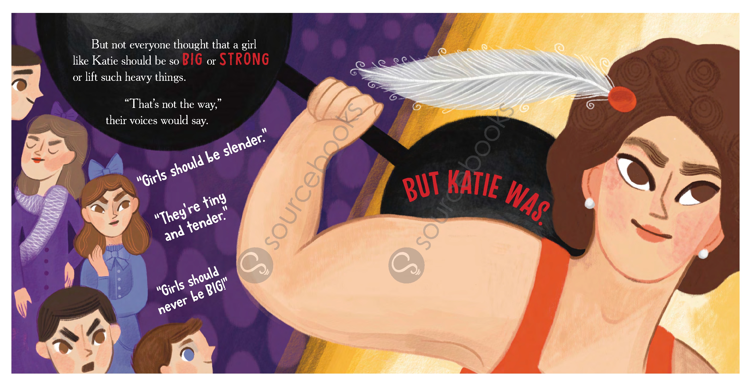 Katie, Big and Strong