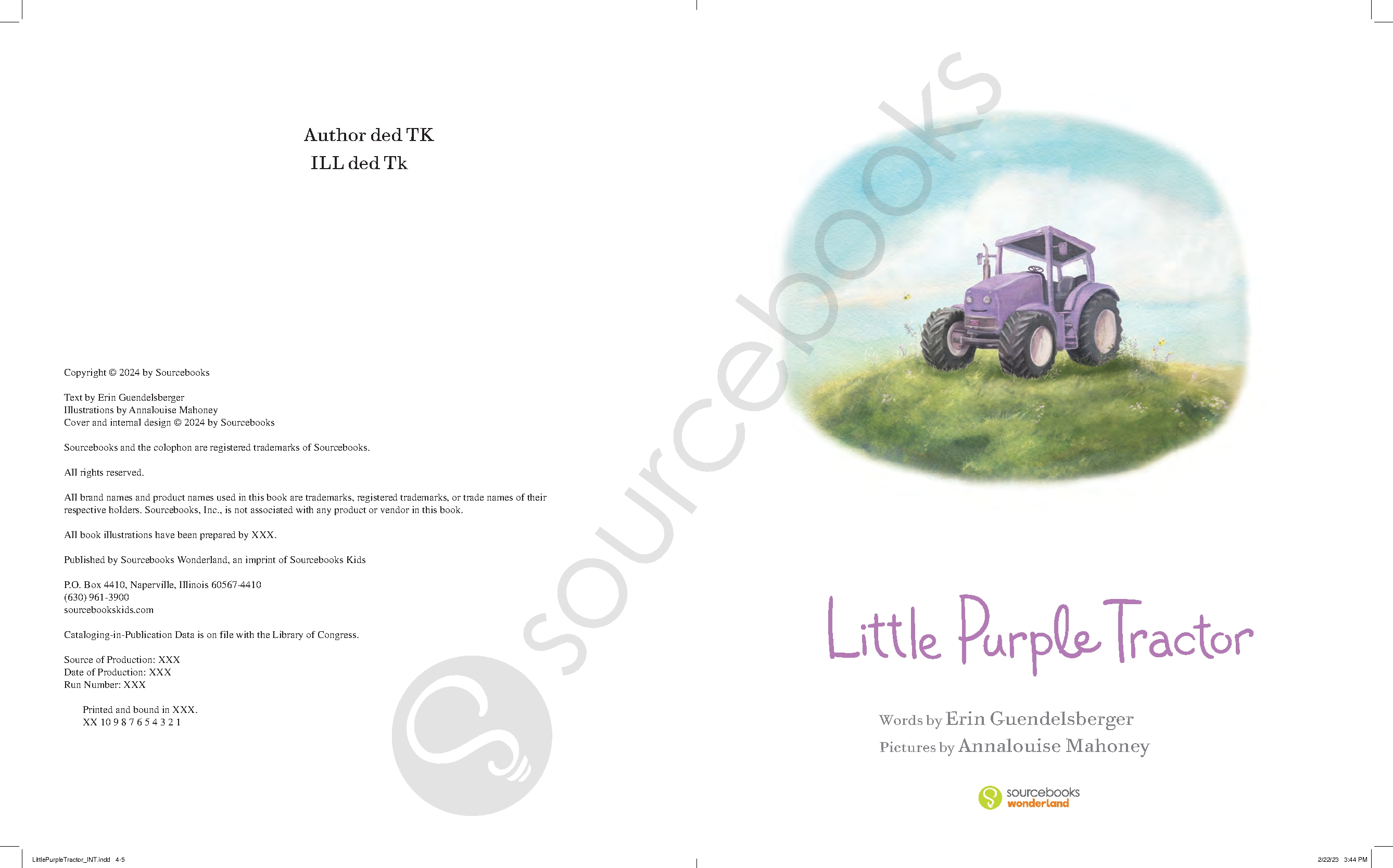 Little Purple Tractor