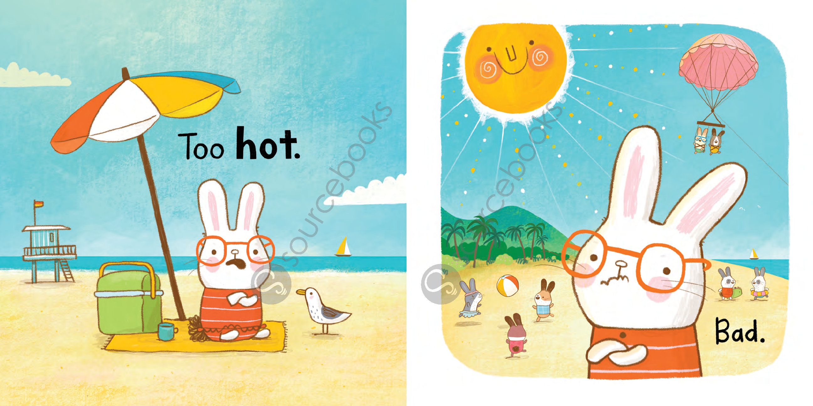 Judgy Bunny and the Terrible Beach