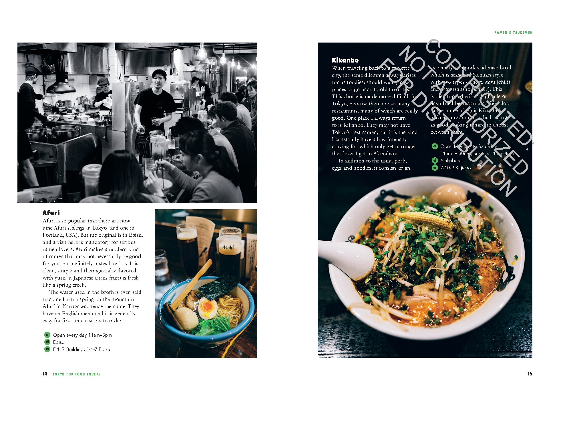 Tokyo for Food Lovers