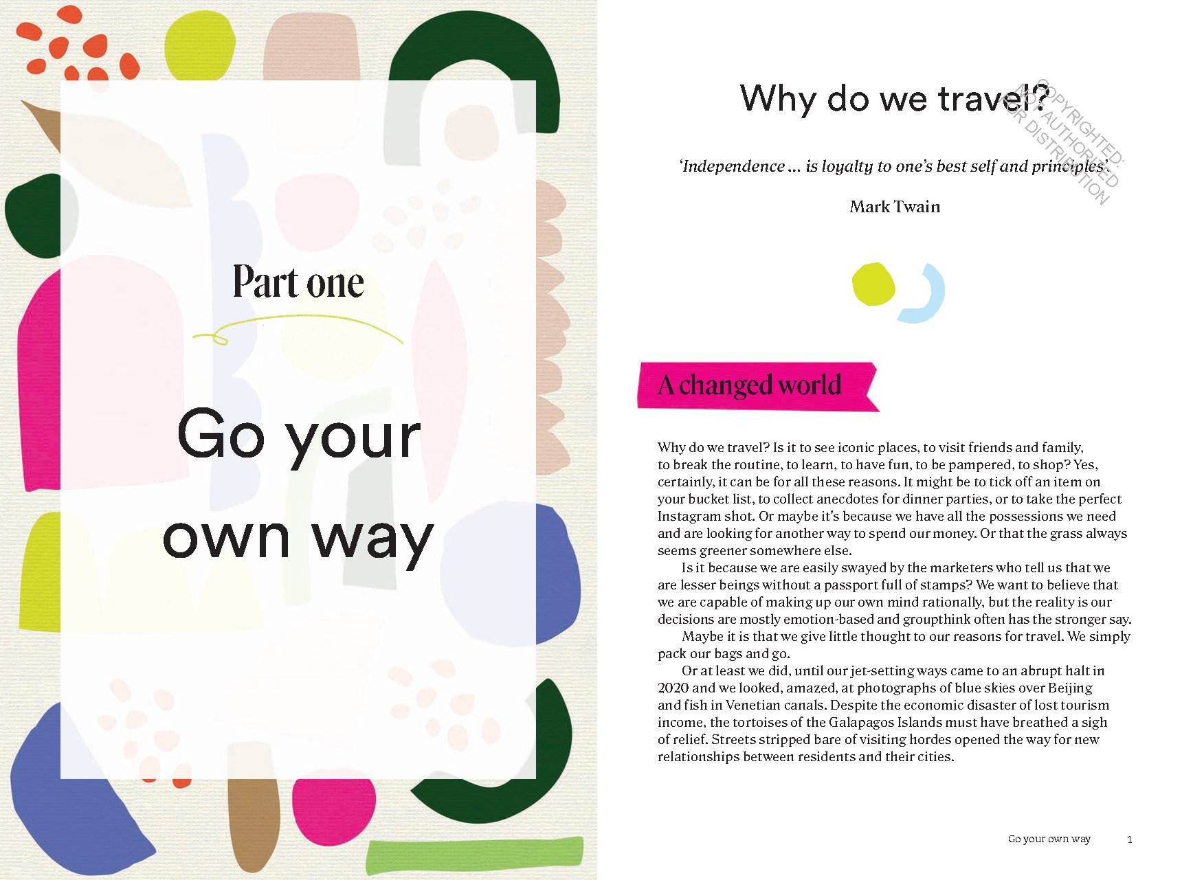 The Art of Being a Tourist at Home