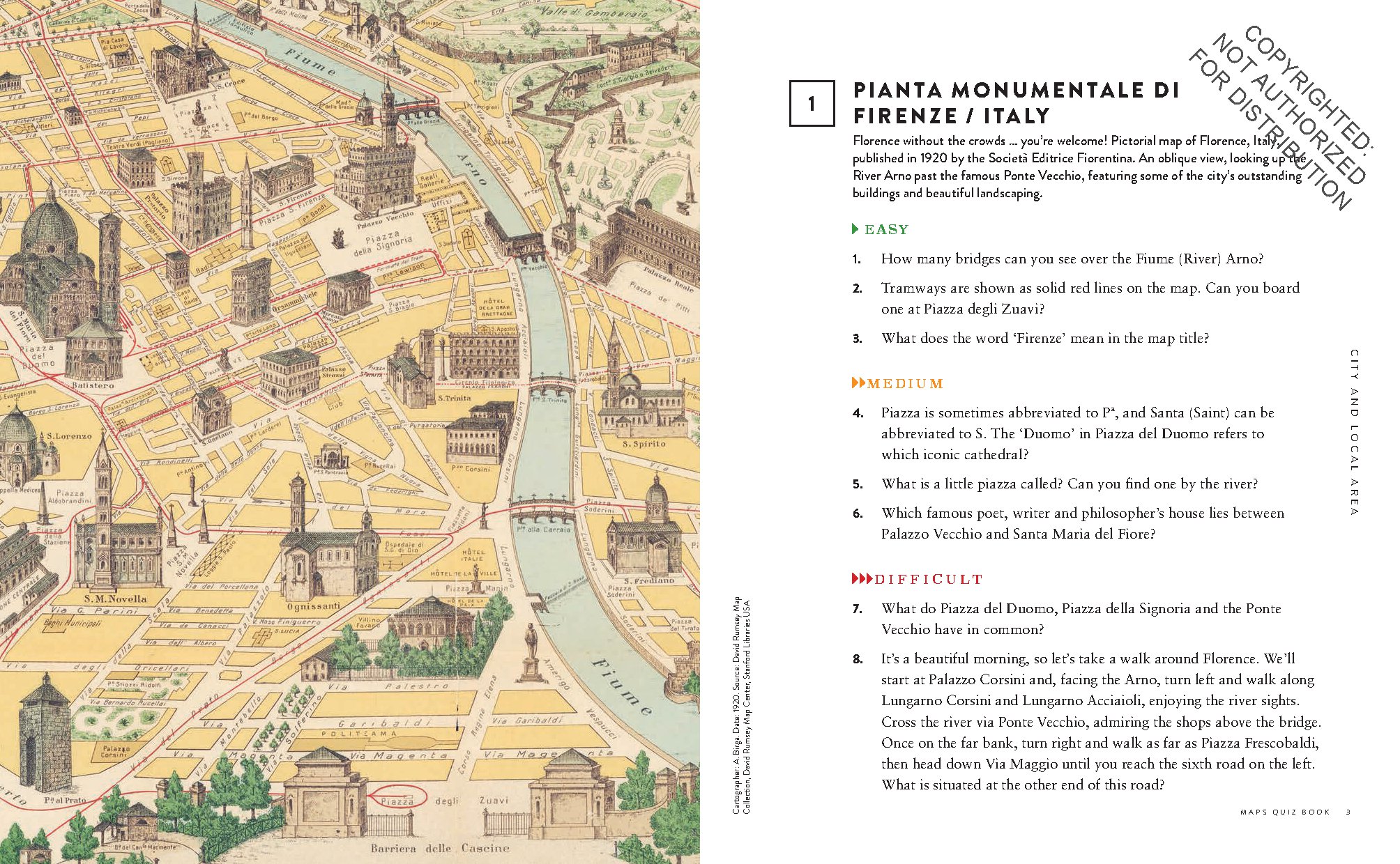 Maps Quiz Book